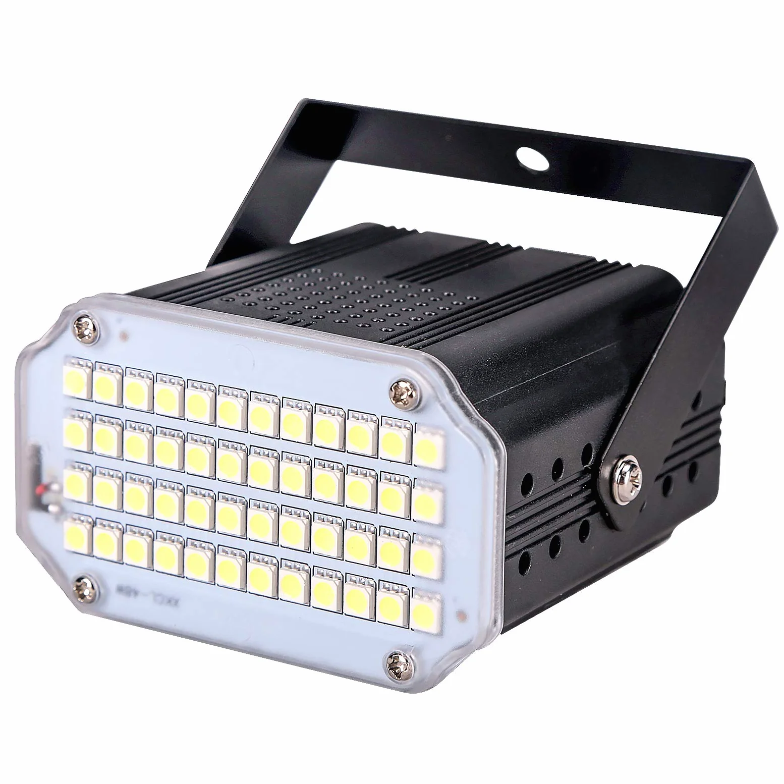 48 Led RGB Multicolore Strobo Discoteca Luce Stroboscopica con Telecomando per Casa, Mini Led Strobe Lights Luci Stroboscopiche per Festa, Lampada Stroboscopica Discoteca Intermittenza Stroboscopio