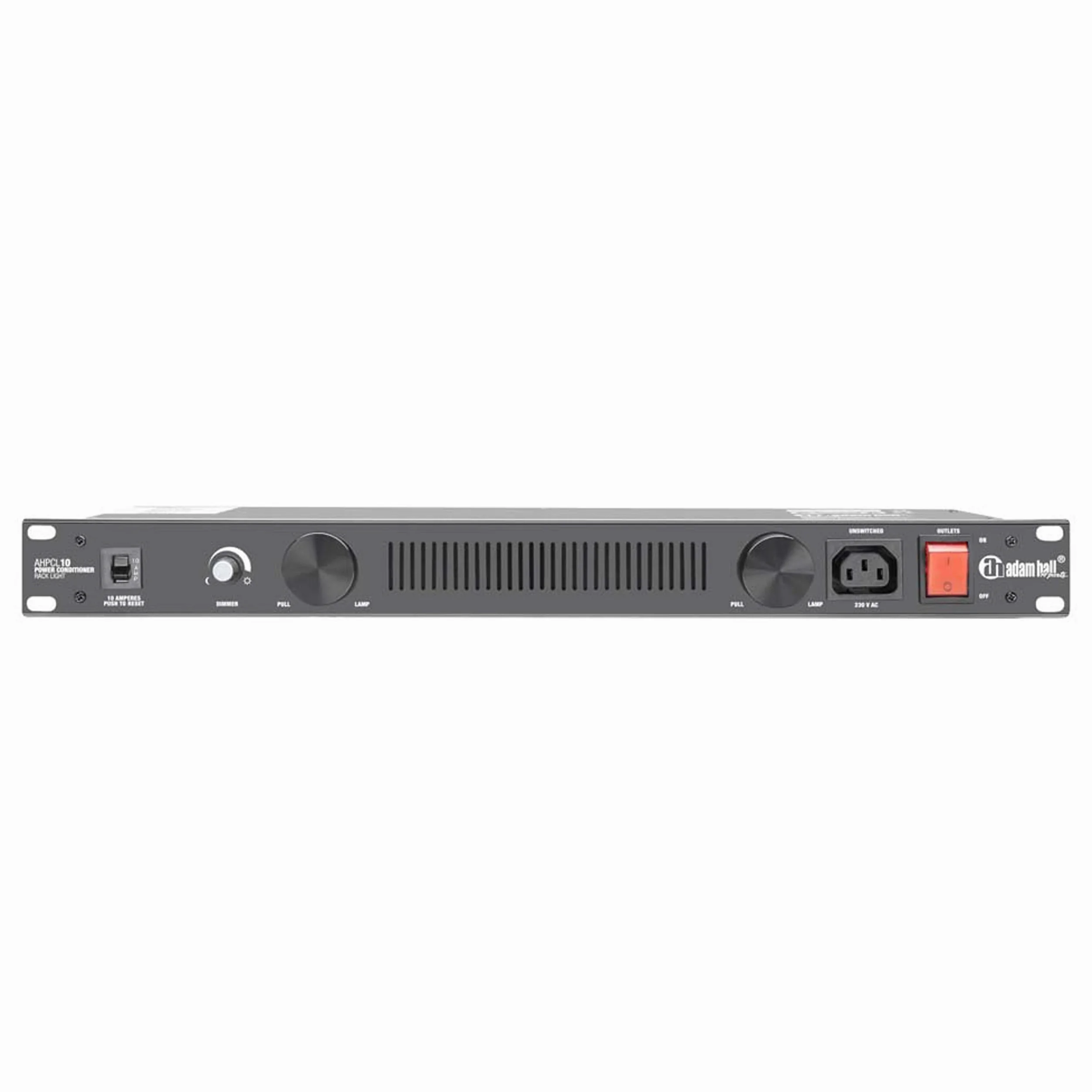 Adam Hall 19" Parts PCL 10 - Regolatore di tensione con illuminazione rack