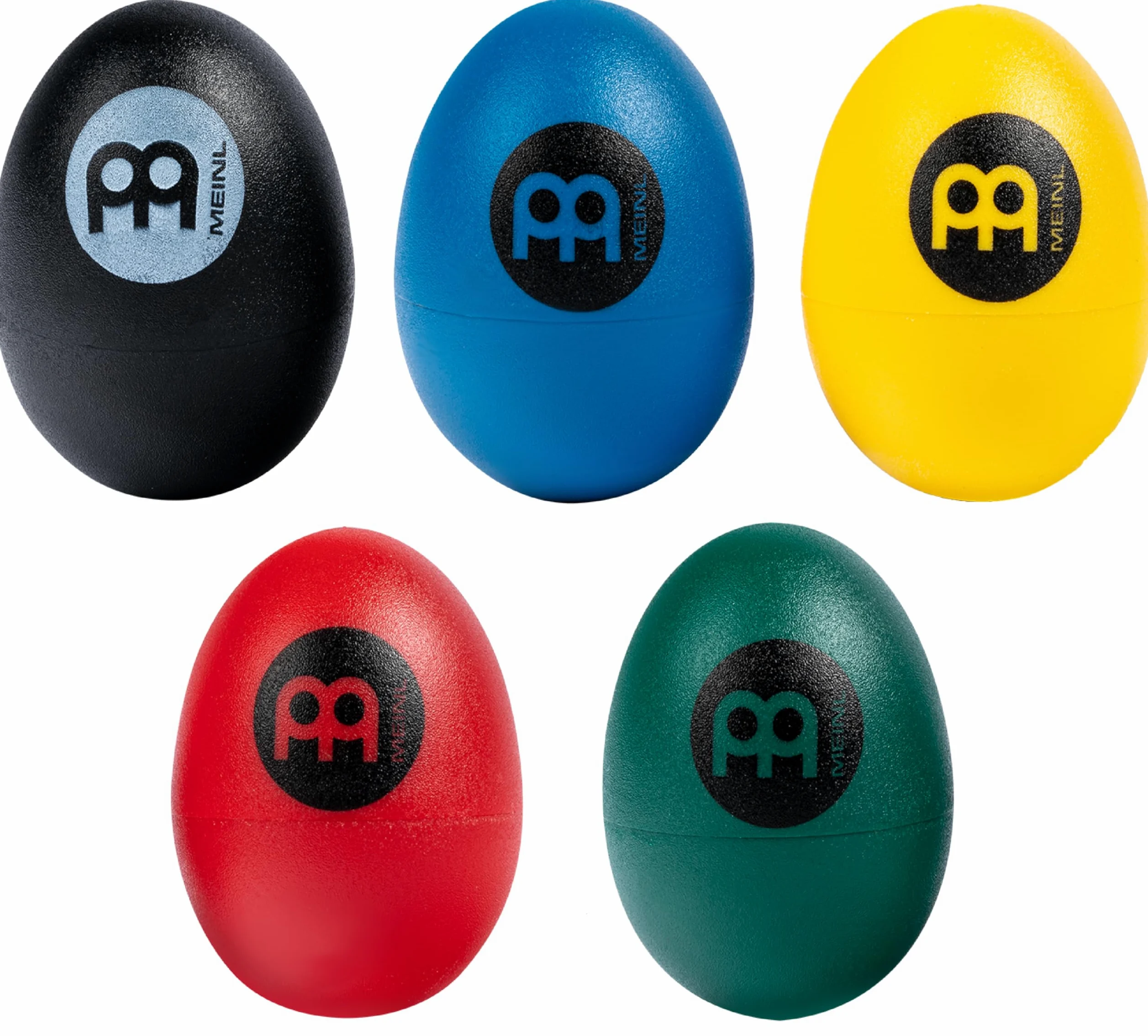 Meinl Percussion Egg Shaker Box - 60 Shaker Ovetti con Suono Morbido e Pulito - Strumento Musicale - Plastica, Multicolor (ES-BOX)