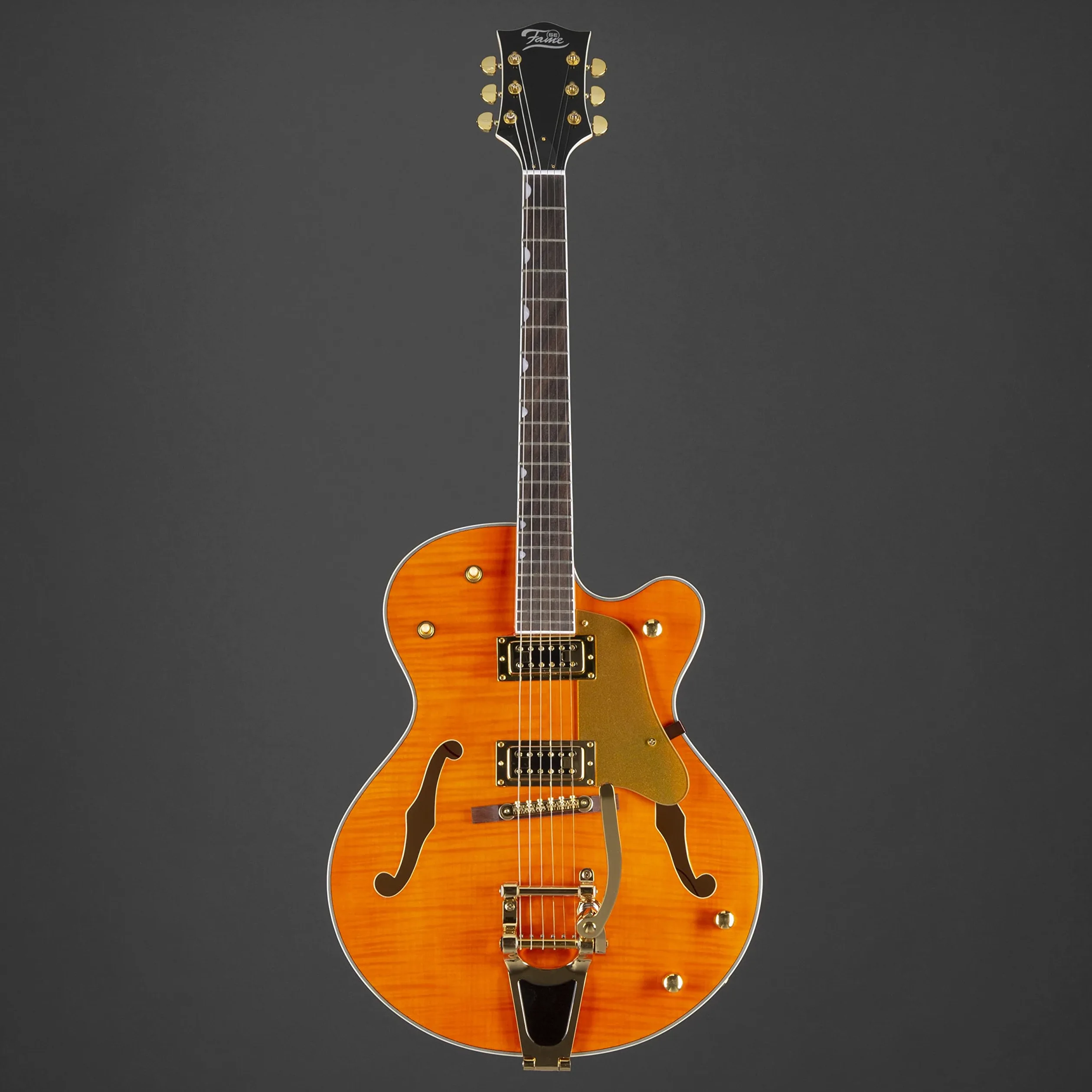 Fame Big Boy Orange - Chitarra semiacustica
