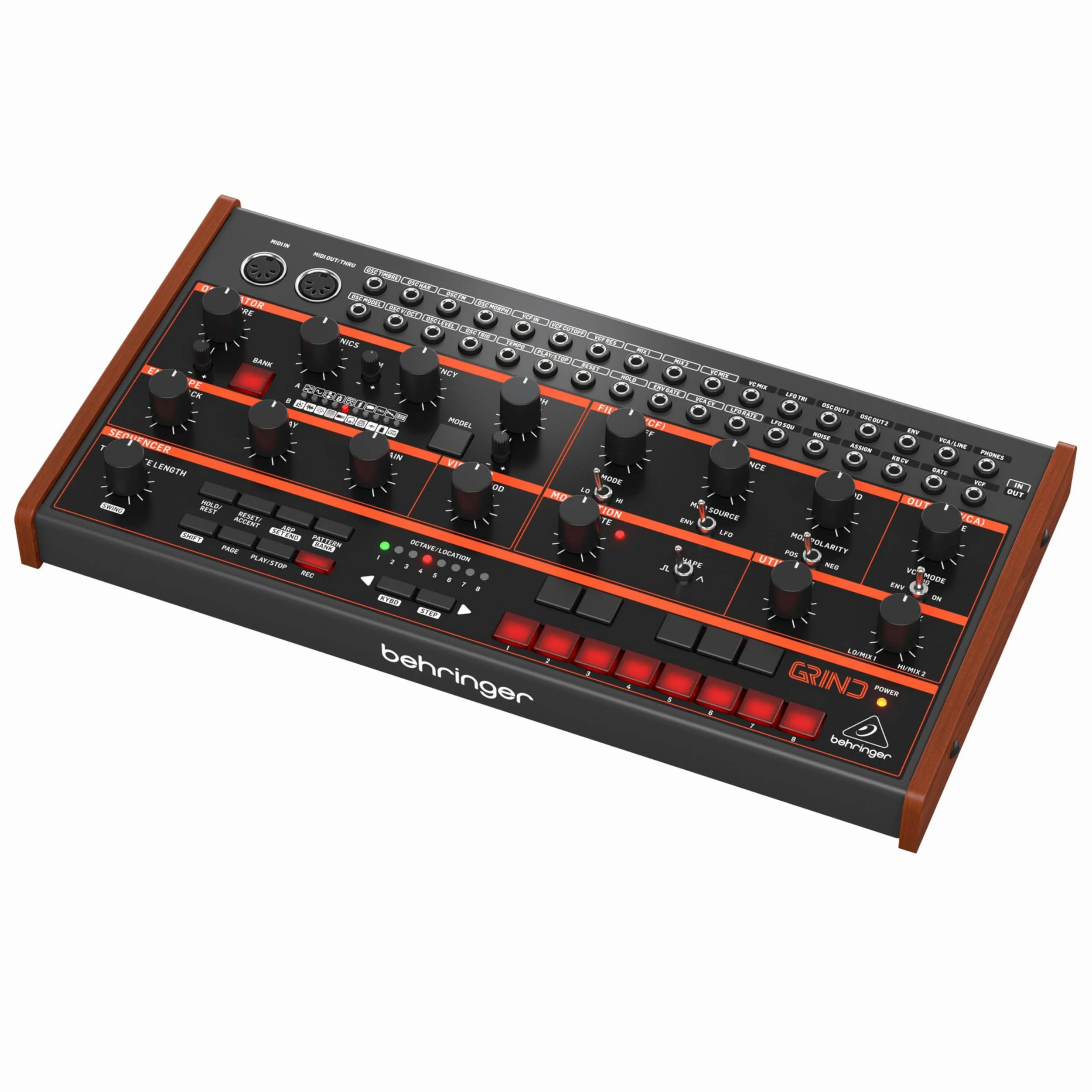 Behringer Grind Sintetizzatore ibrido multi-motore semi-modulare