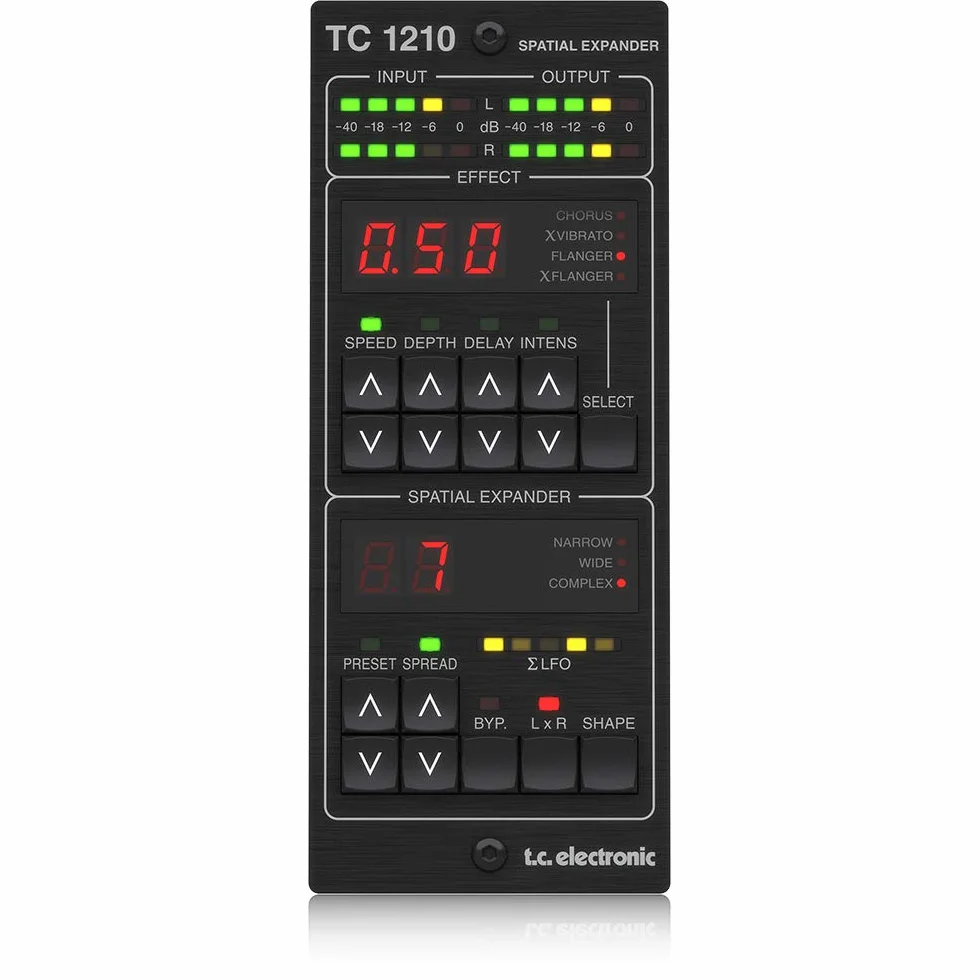 Plug-in di espansione spaziale TC Electronic TC1210-DT con controller hardware dedicato