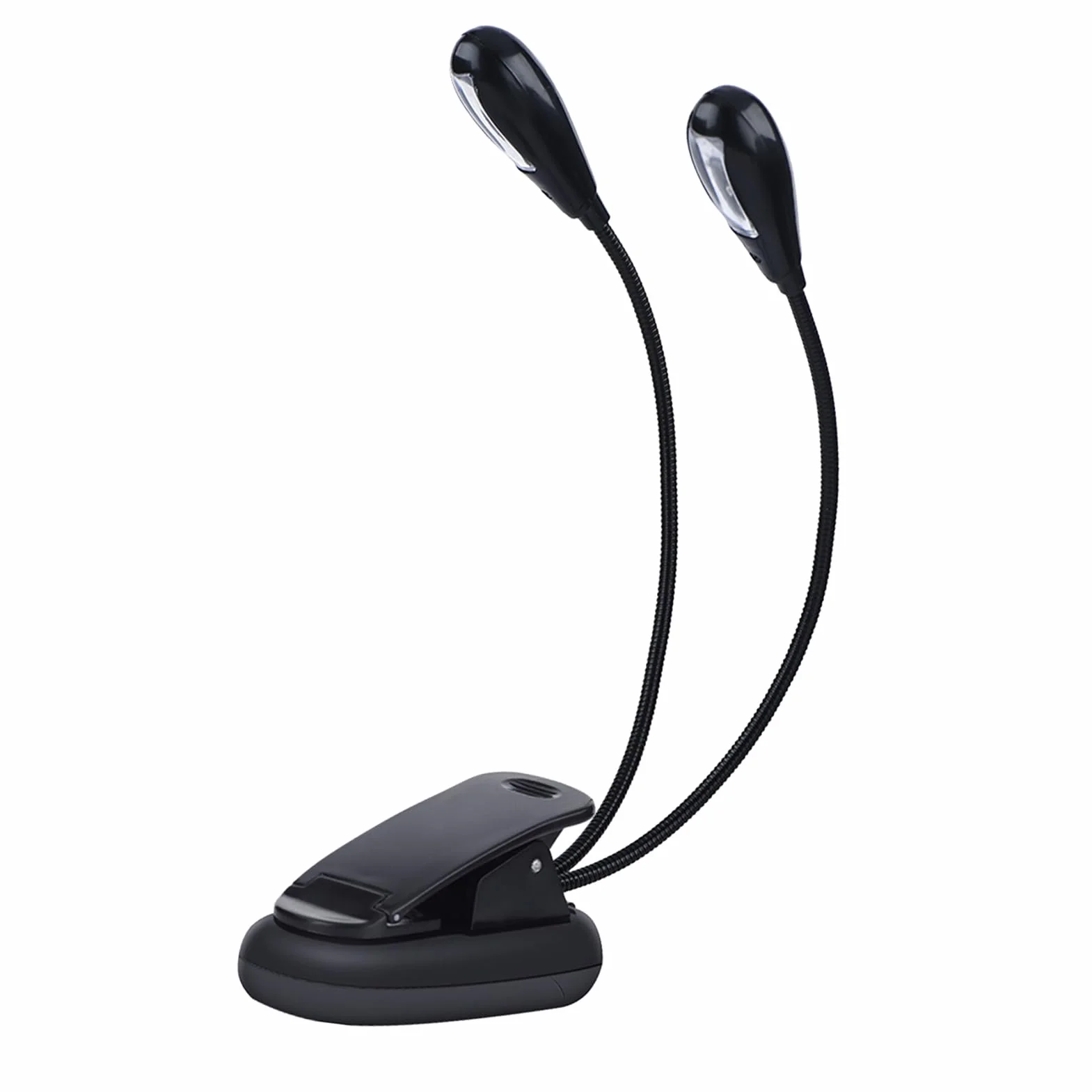 Luce per libri a LED senza luce blu Luce per leggio per la lettura di spartiti musicali per uso domestico per uso scolastico(8 lights)