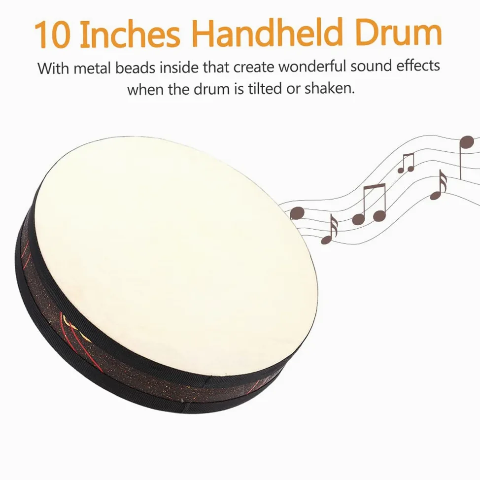 Onda Tamburo Ocean Wave Bead Drum Gentle Sea Sound Strumento Musicale