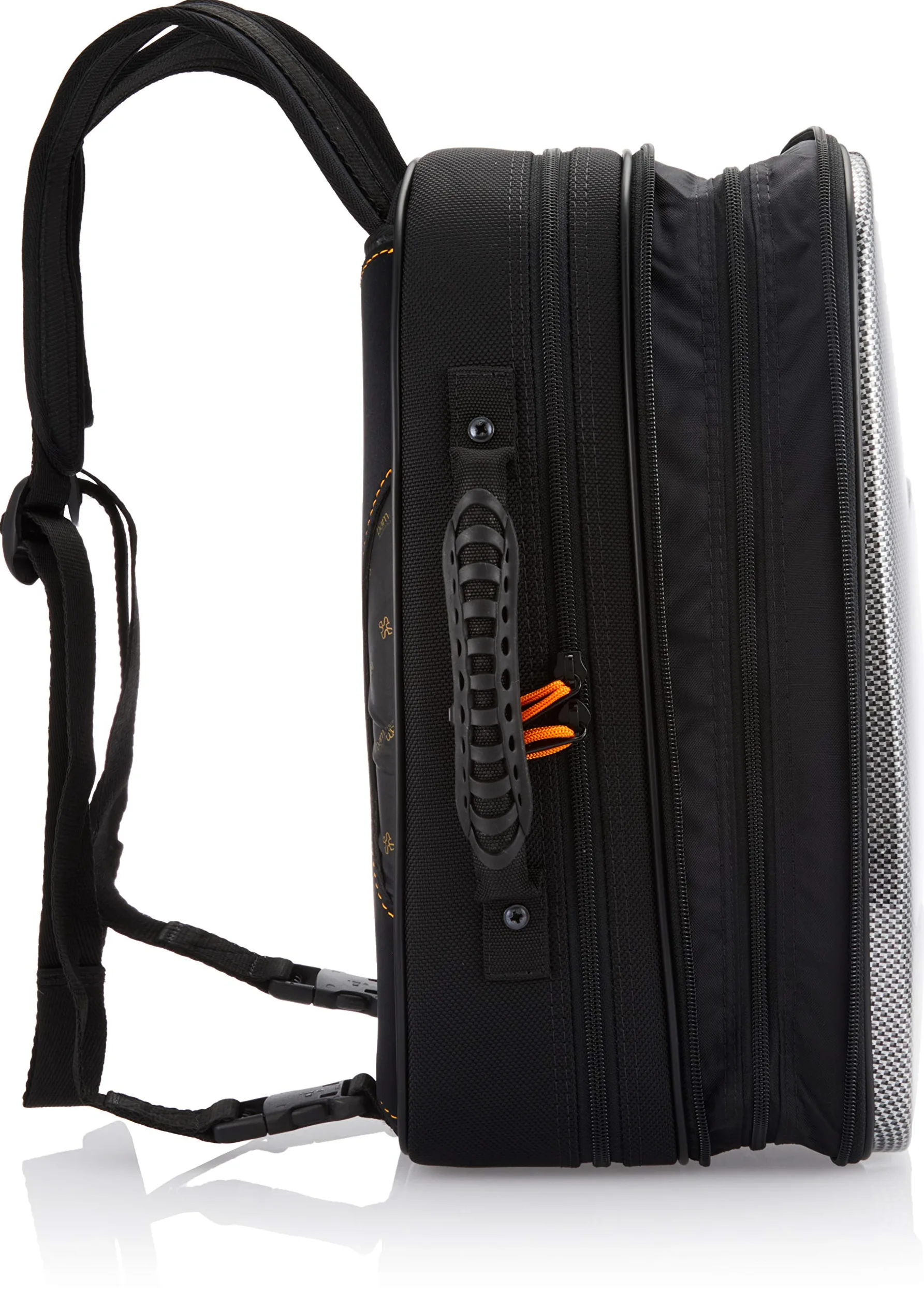 Clarinetti BAM Astuccio 2 chiari SIB/LA NEW TREKKING ASPECT SILVER CARBONIO Custodie e custodie clarinetti