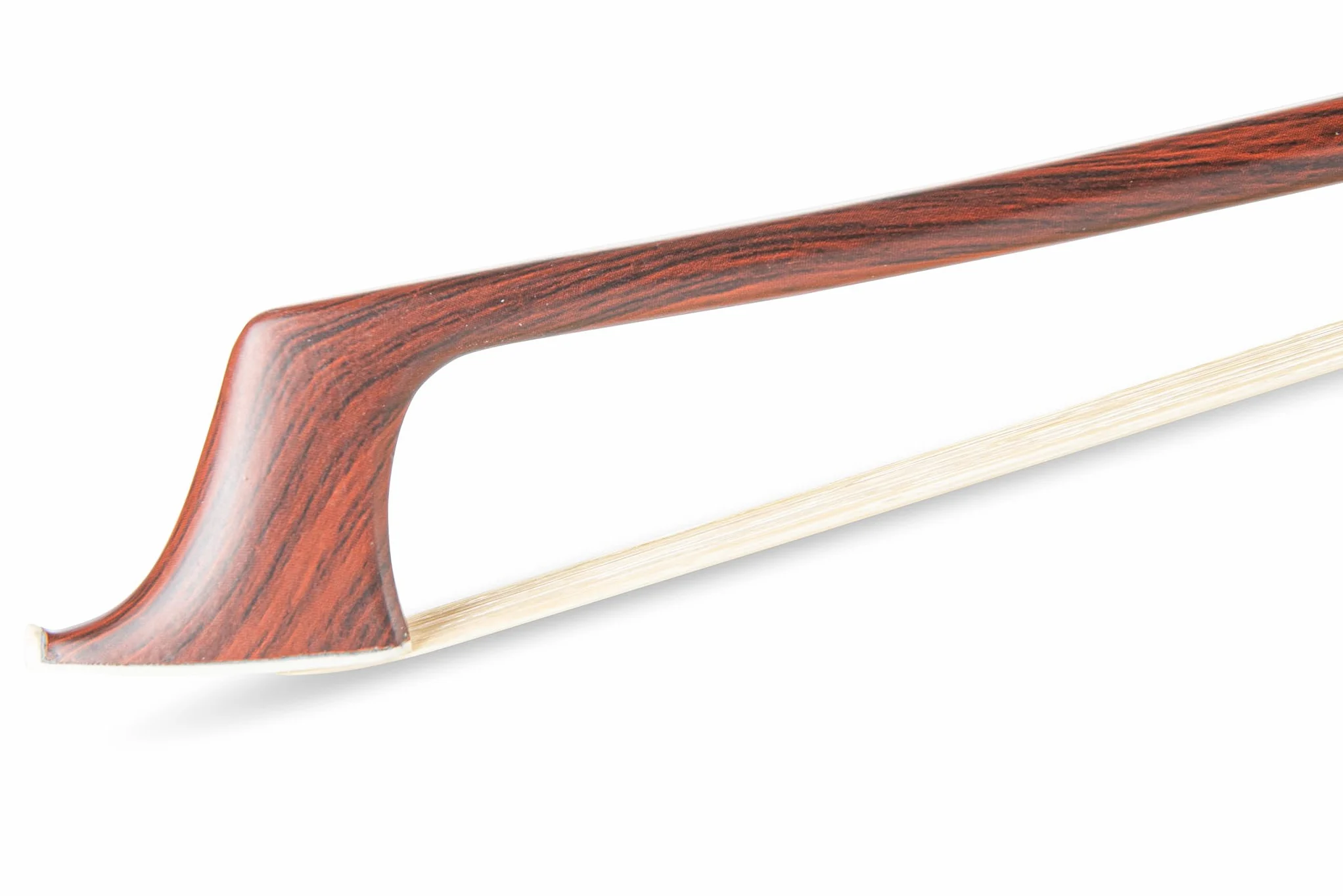 GEWA Archetto per violoncello Carbon Student 4/4 - Aspetto legno Marrone scuro - Tallone in ebano - Crine naturale