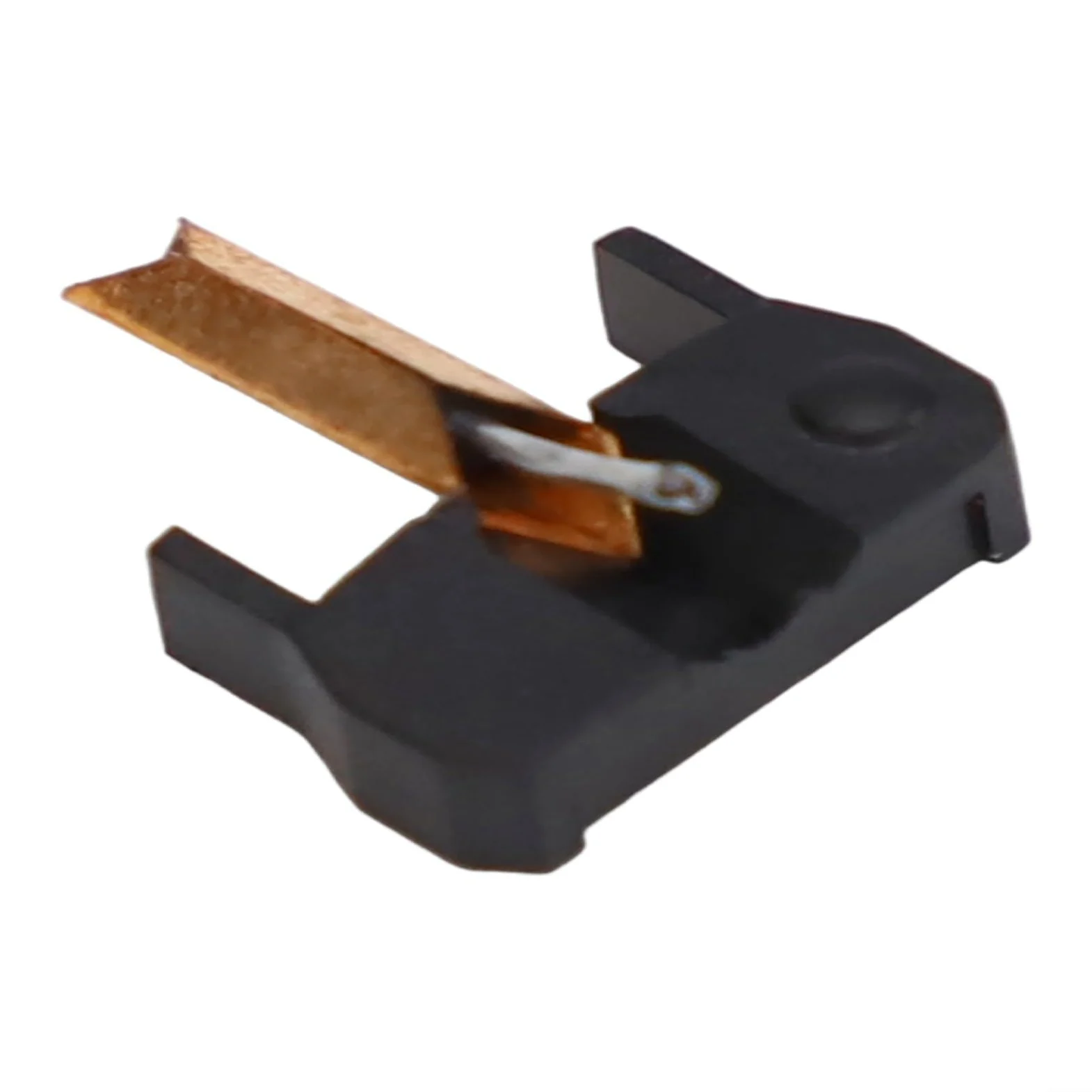 Puntina ellittica diamantata per SHURE M75ED/N75ED-2/M75-ED II, costruzione ABS, tracciamento audio migliorato, riproduzione del suono di precisione, ago di ricambio diretto per giradischi