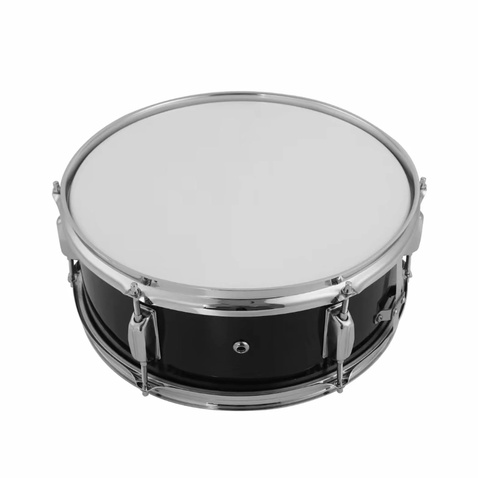 tamburo,Rullante da 12 pollici con bacchette Tracolla Chiave Strumento a percussione per studenti Principianti Rullante da marcia Set rullante portatile