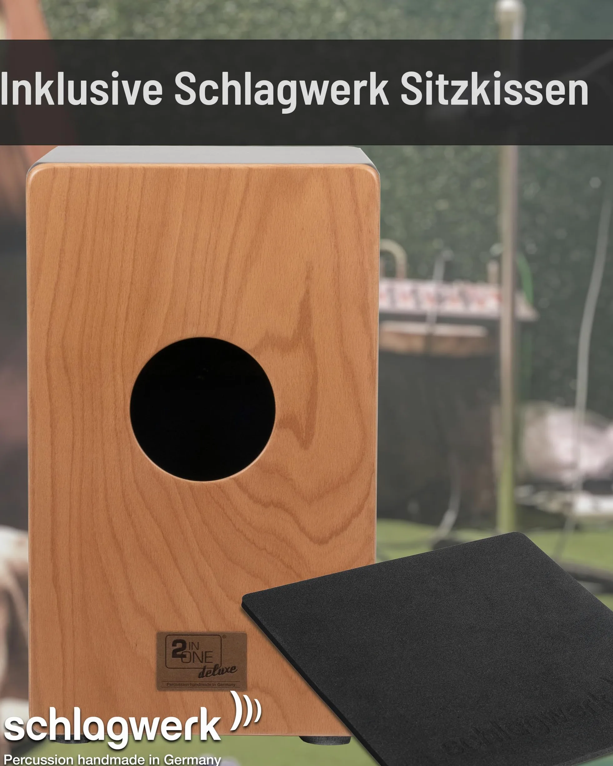 Schlagwerk - CP432-2inOne Cajon Deluxe Makassar