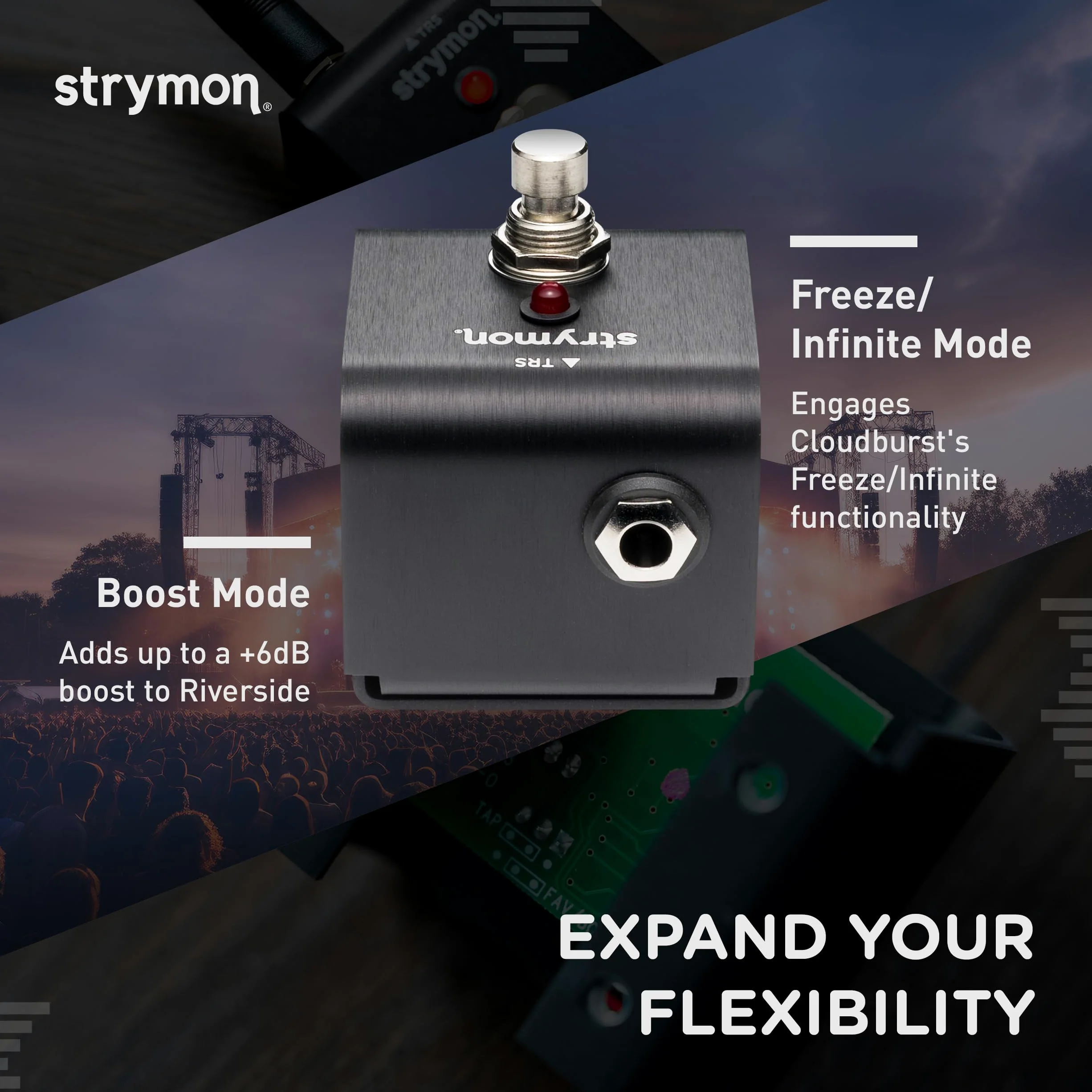 Strymon MiniSwitch - Pedale per amplificatori