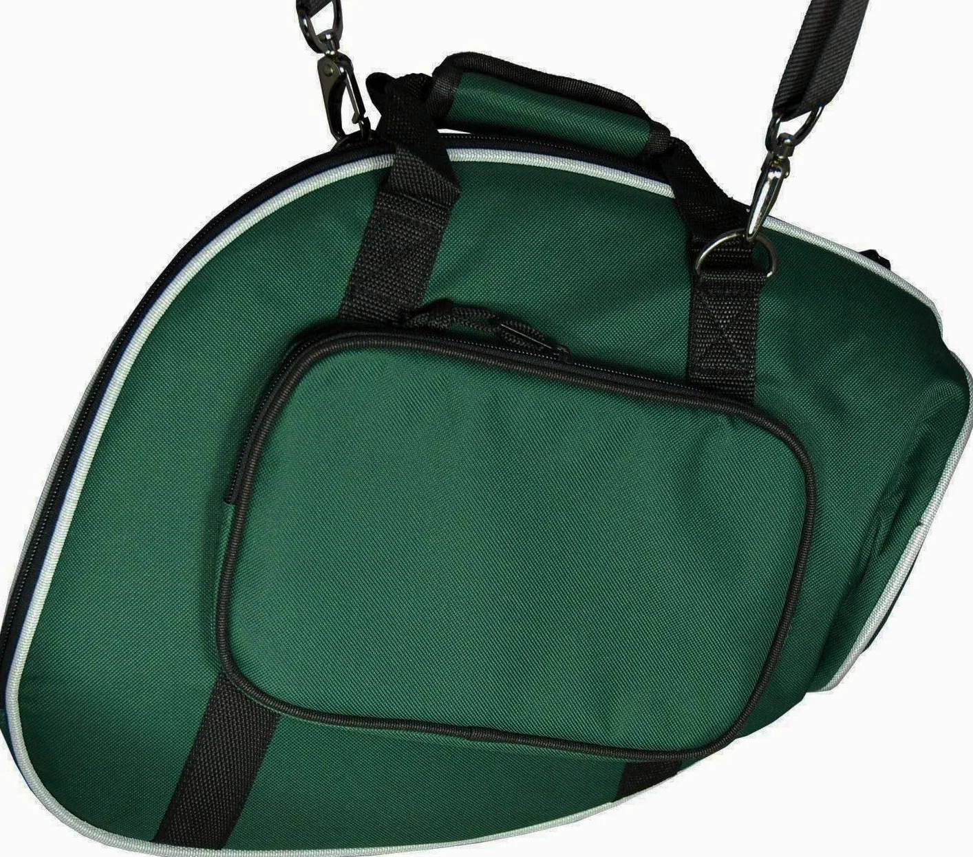 TJG-202 Classic – Fürst-Pless Horn (corno di caccia) in B – Costruzione tradizionale – gambo grande, imbuto da 120 mm, involucro in similpelle – suono elegante e morbido