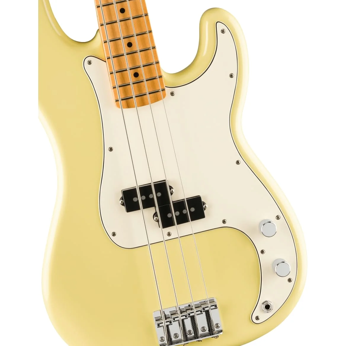 Fender Player II Precision Bass MN Hialeah Yellow - Basso elettrico a 4 corde