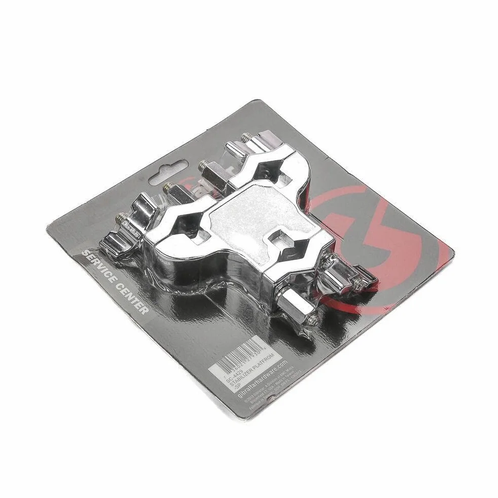 Gibraltar Accessori Rack Grabber morsetto 3 pieghe (1 pezzo), per diametro 1/2 - 1", SC-4429