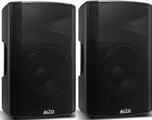 ALTO Professional TX315 (coppia) - casse biamplificate 700 Watt ideali per esibizioni, DJ set, karaoke e pianobar, feste ma anche come monitor da palco