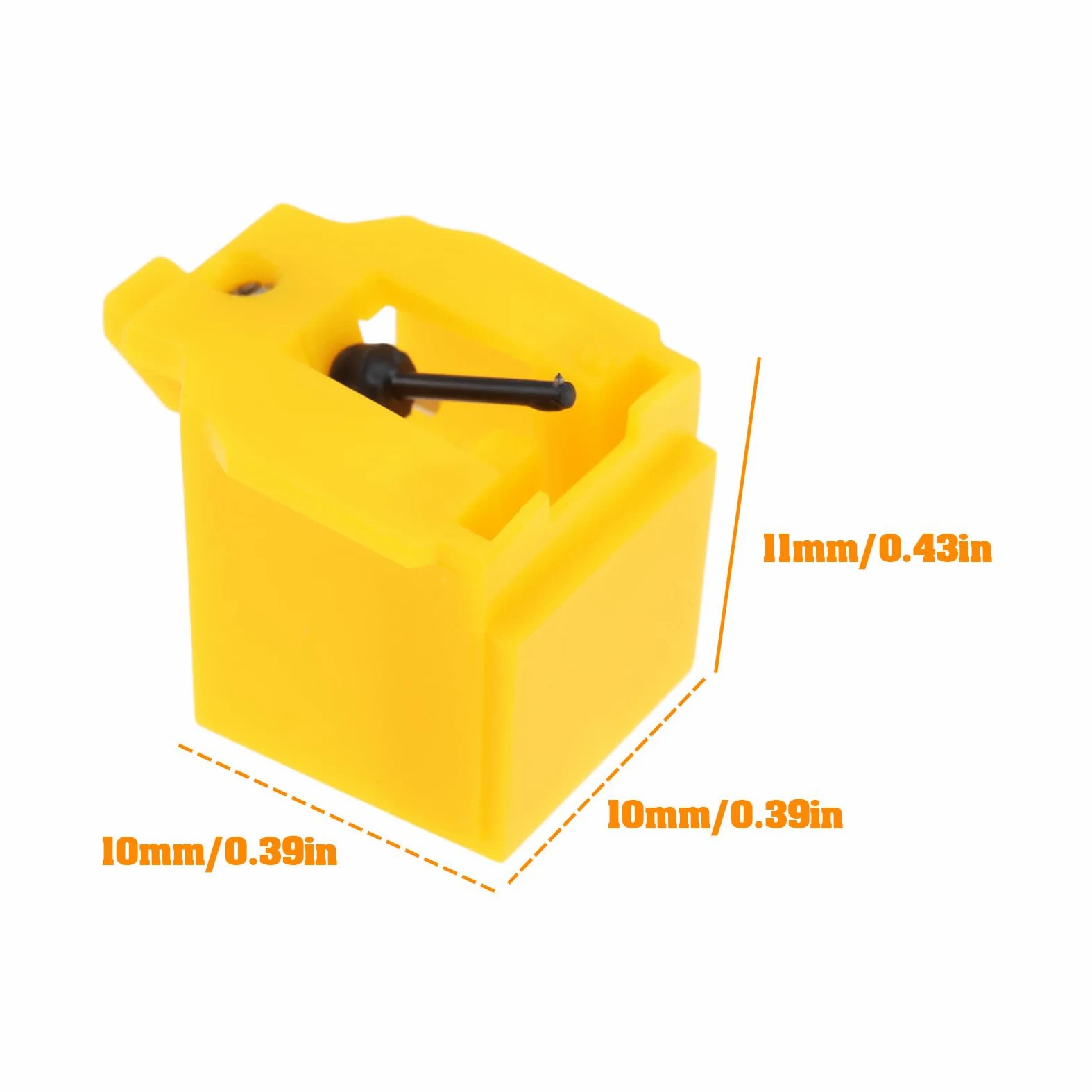 Puntina Per Giradischi Compatibile Con Kenwood P24 P25 P26 P38 P58 N74 N76 N77 N78KD29R Gialla