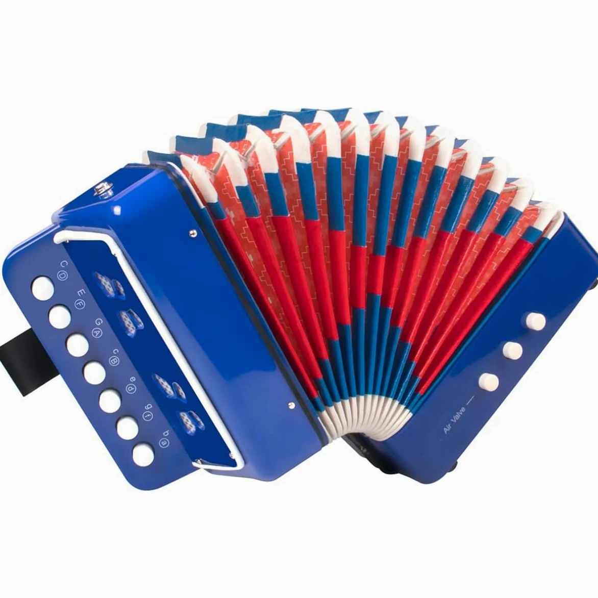 Fisarmonica,Fisarmonica per Bambini,Fisarmonica Adulti,Entry Level Organetto 7 Tasti e 3 Bassi,Con Cinghie Regolabili,Adatto a Studenti, Bambini, Adulti Principianti,Può Essere Utilizzato Come Regalo