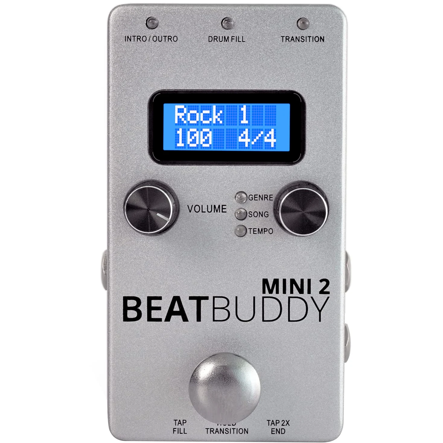 Singular Sound BBM2 Beat Buddy Mini 2, Argento