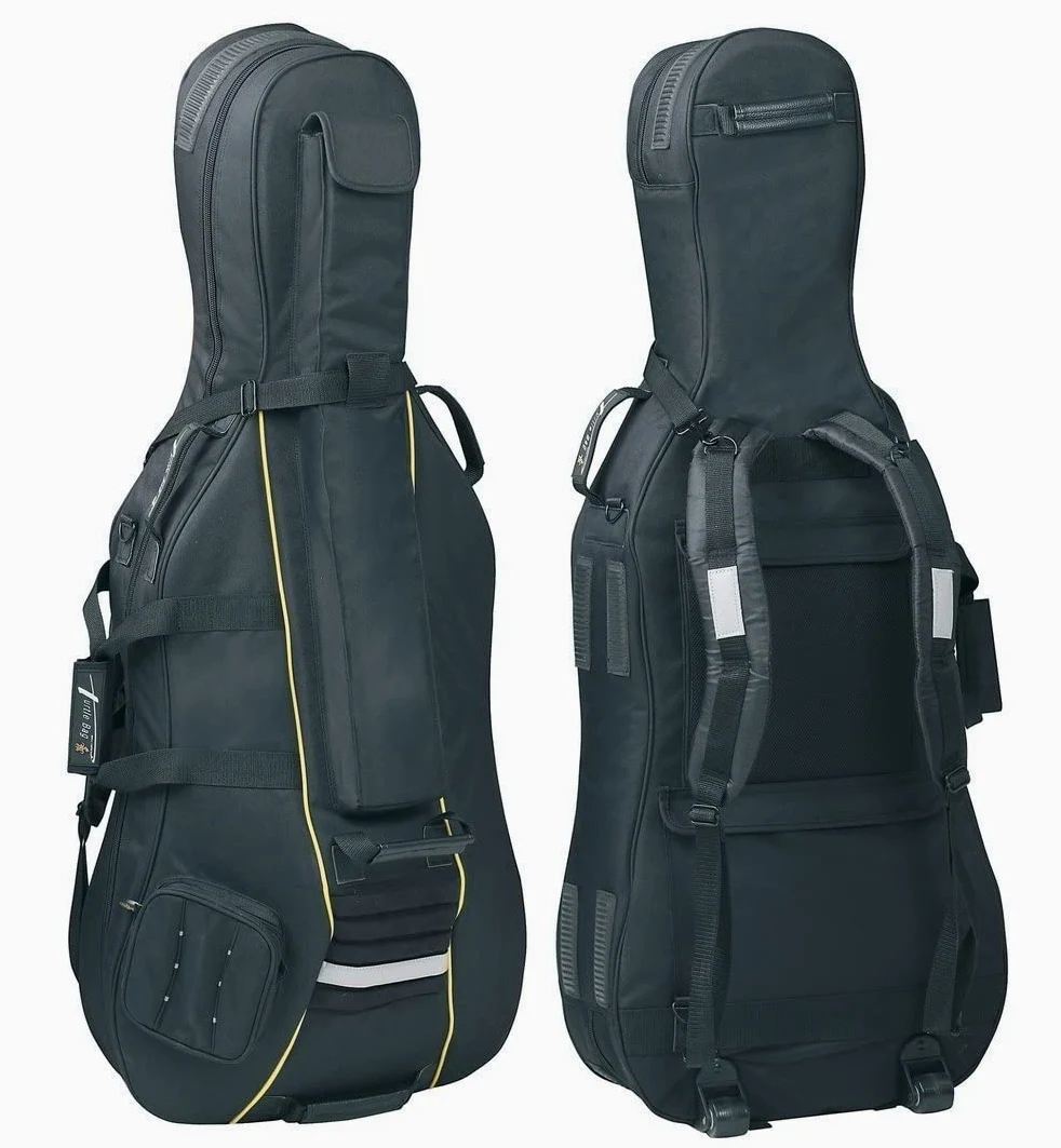 PURE GEWA Gig-Bag per Cello Classic CS 25 nero per dimensione 4/4