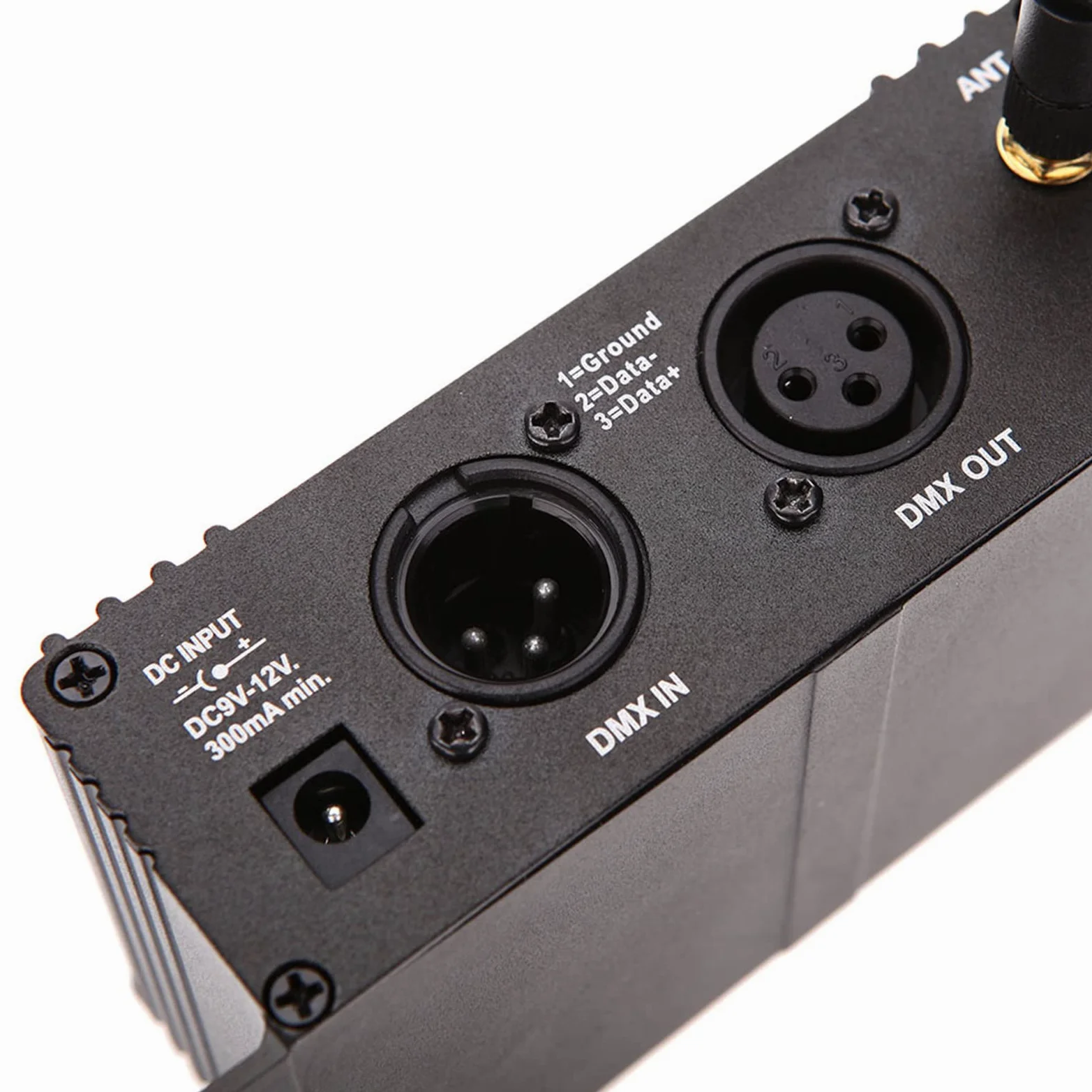 HUIOP Trasmettitore Senza Fili,2.4 G Wireless 512 Controller trasmettitore Ricevitore Display LCD Potenza ripetitore Regolabile Illuminazione Controller