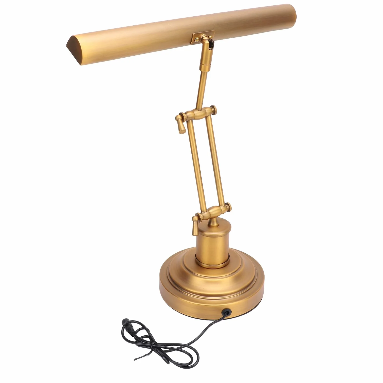 Lampada da Pianoforte per Pianoforte Verticale, Lampada da Tavolo a LED da 12 W con luminosità Regolabile da 3000K a 6000K, Luce per Leggio per Pianoforte, (Spina europea)