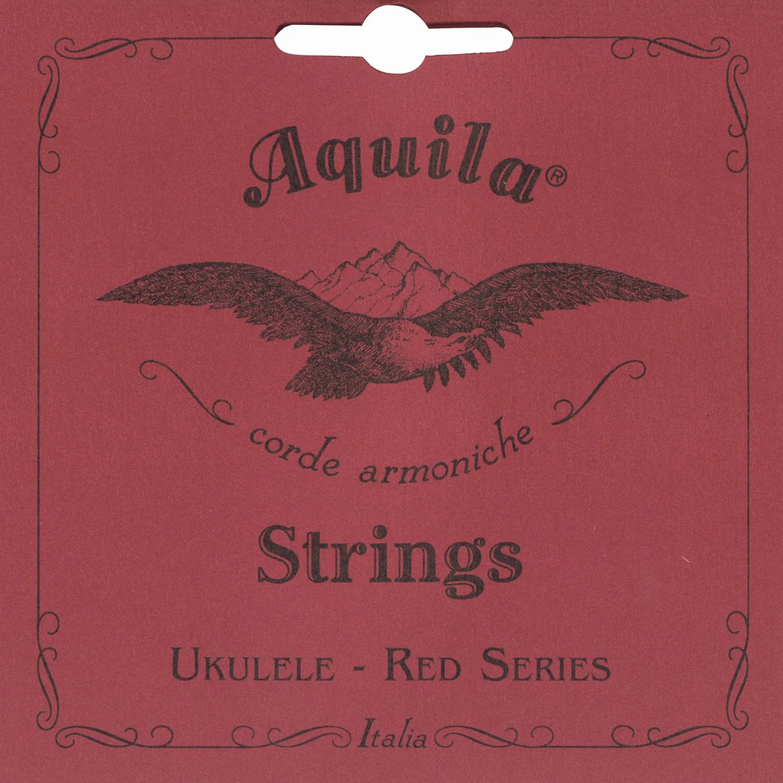 AQUILA - 72U RED SERIES UKULELE SINGLE Corda Singola 4 per Ukulele Tenore low-G, Compatibile con la Serie Red