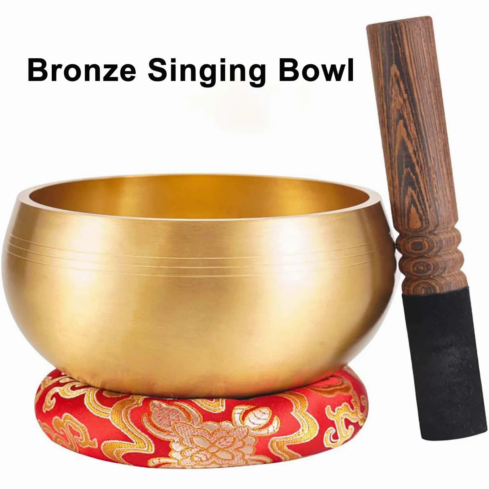 campana tibetana tibetana con campana tibetana per meditazione fatta a mano, decorazione spirituale, per meditazione e yoga, terapia dei chakra, terapia sonora