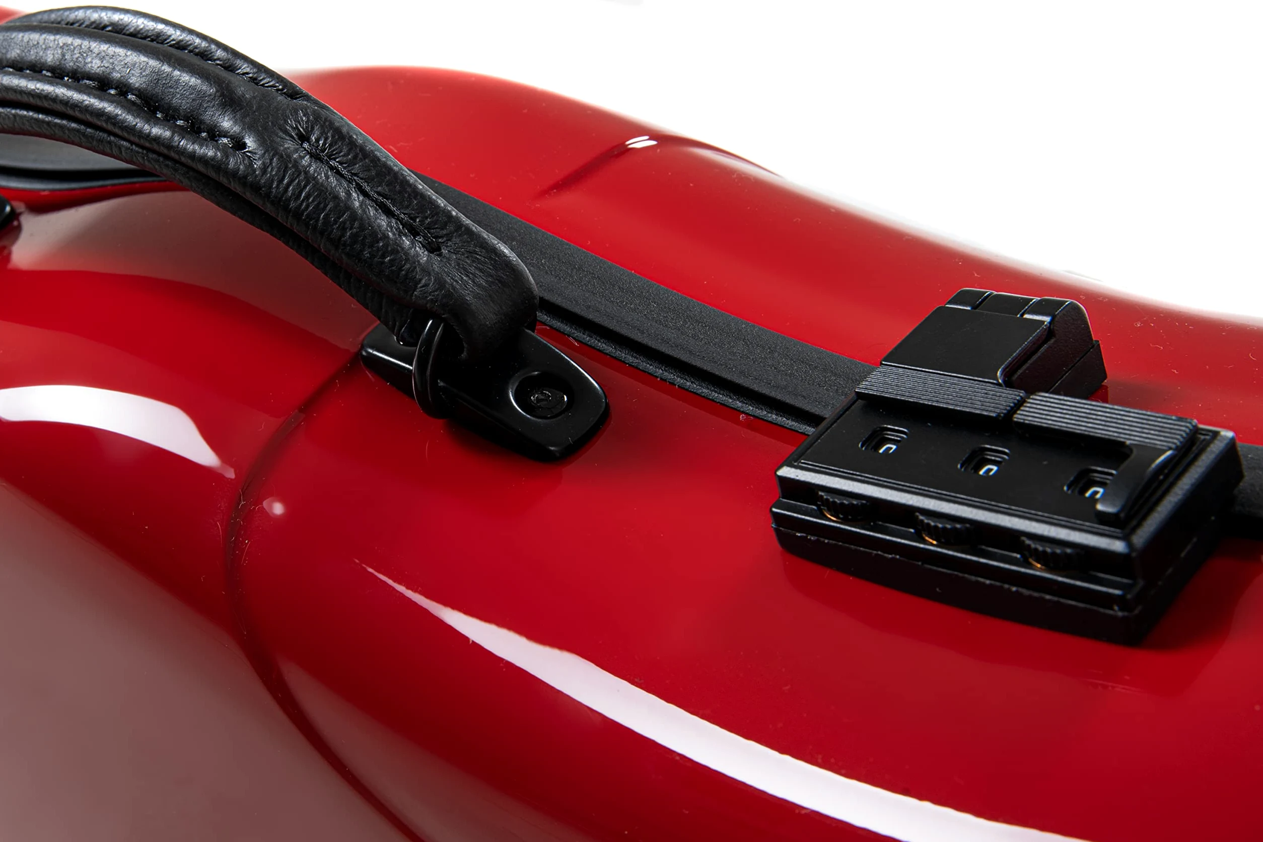 GEWA Custodia a forma di viola AIR 2.0 rosso lucido, Made in Germany