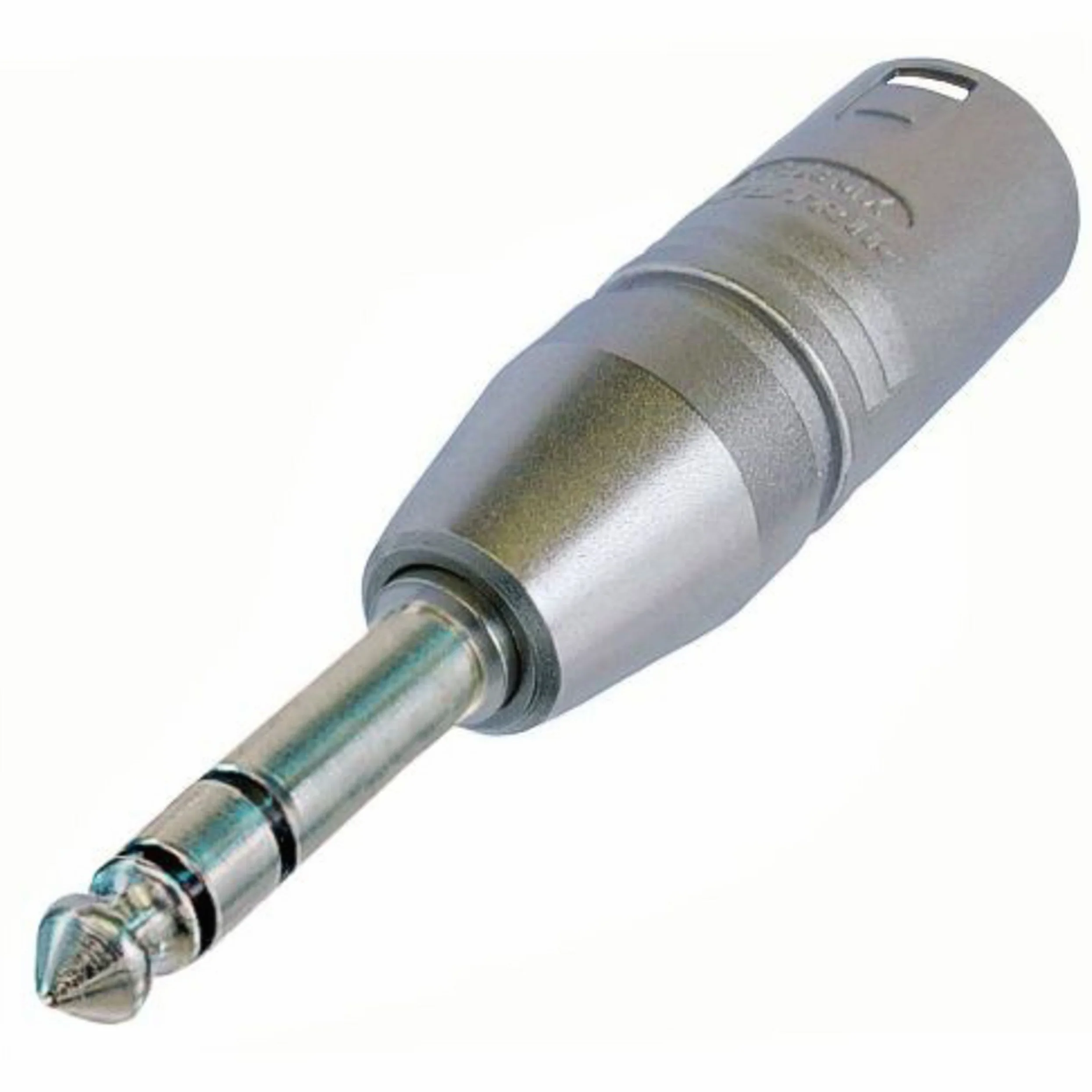 Neutrik NA3MP, XLR-Jack Adapter, Plug Adapter, Suitable for Audio and Music Devices