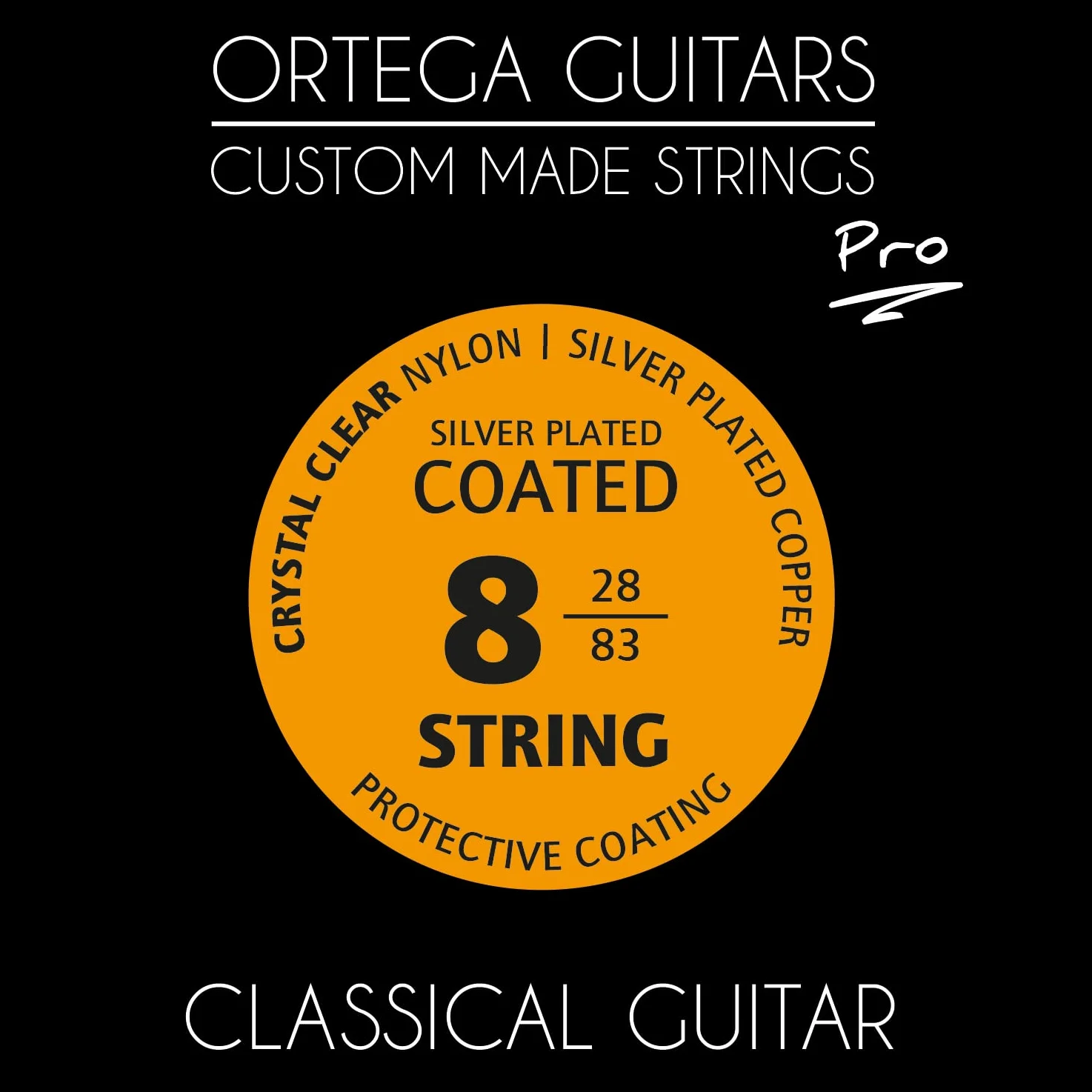 COATED 8 STRING NYLON, ORTEGA