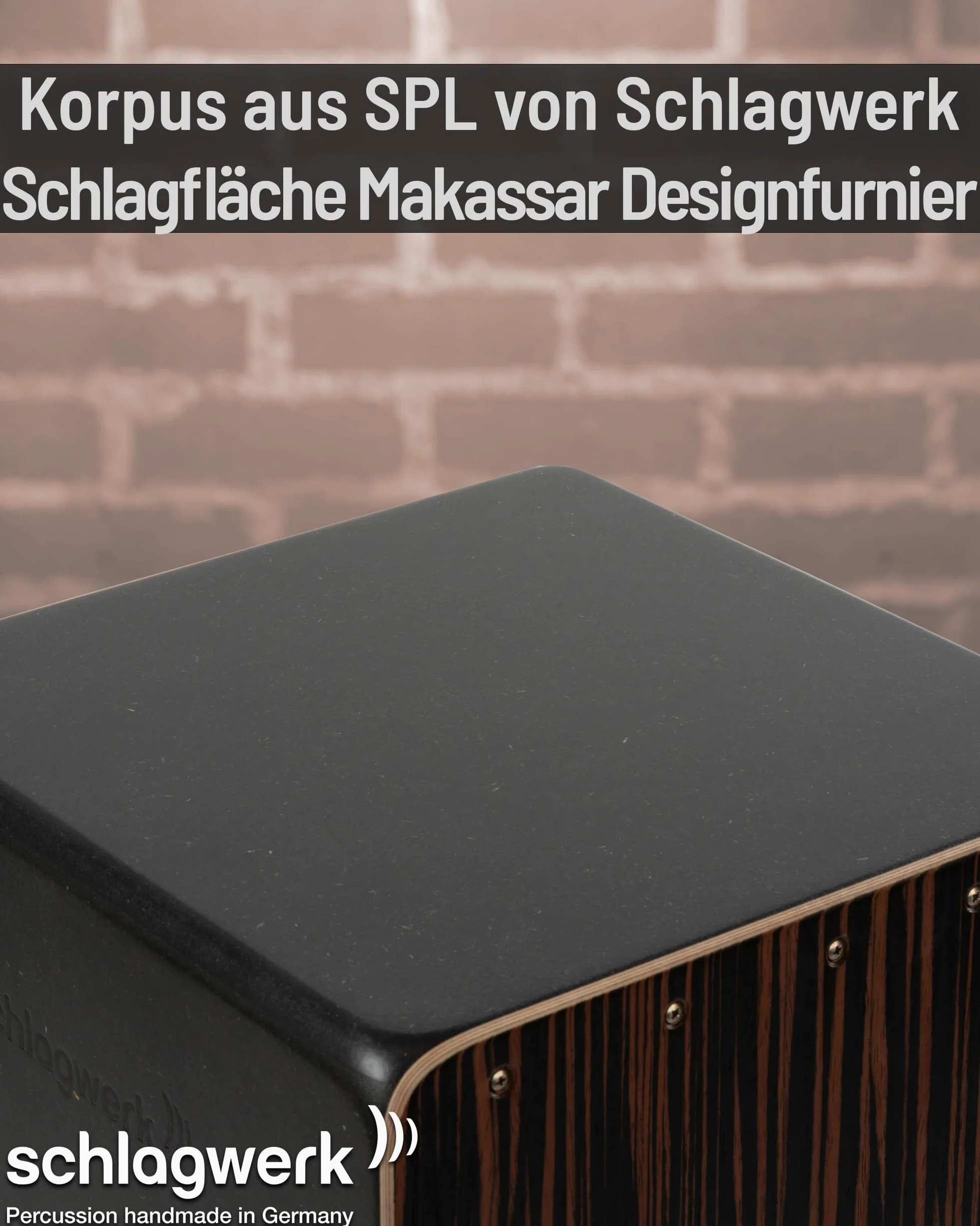 Schlagwerk - CP432-2inOne Cajon Deluxe Makassar