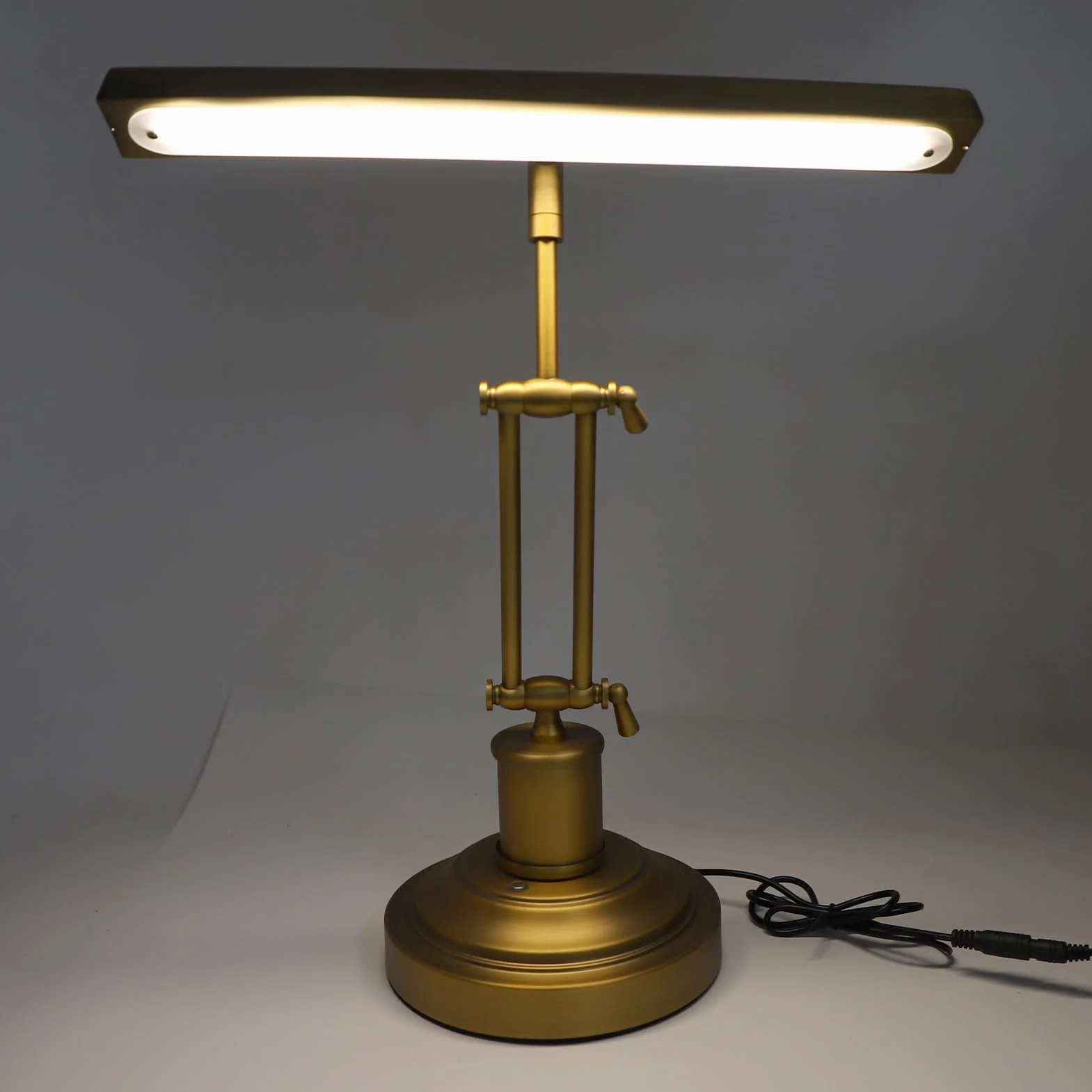 Lampada da Pianoforte per Pianoforte Verticale, Lampada da Tavolo a LED da 12 W con luminosità Regolabile da 3000K a 6000K, Luce per Leggio per Pianoforte, (Spina europea)