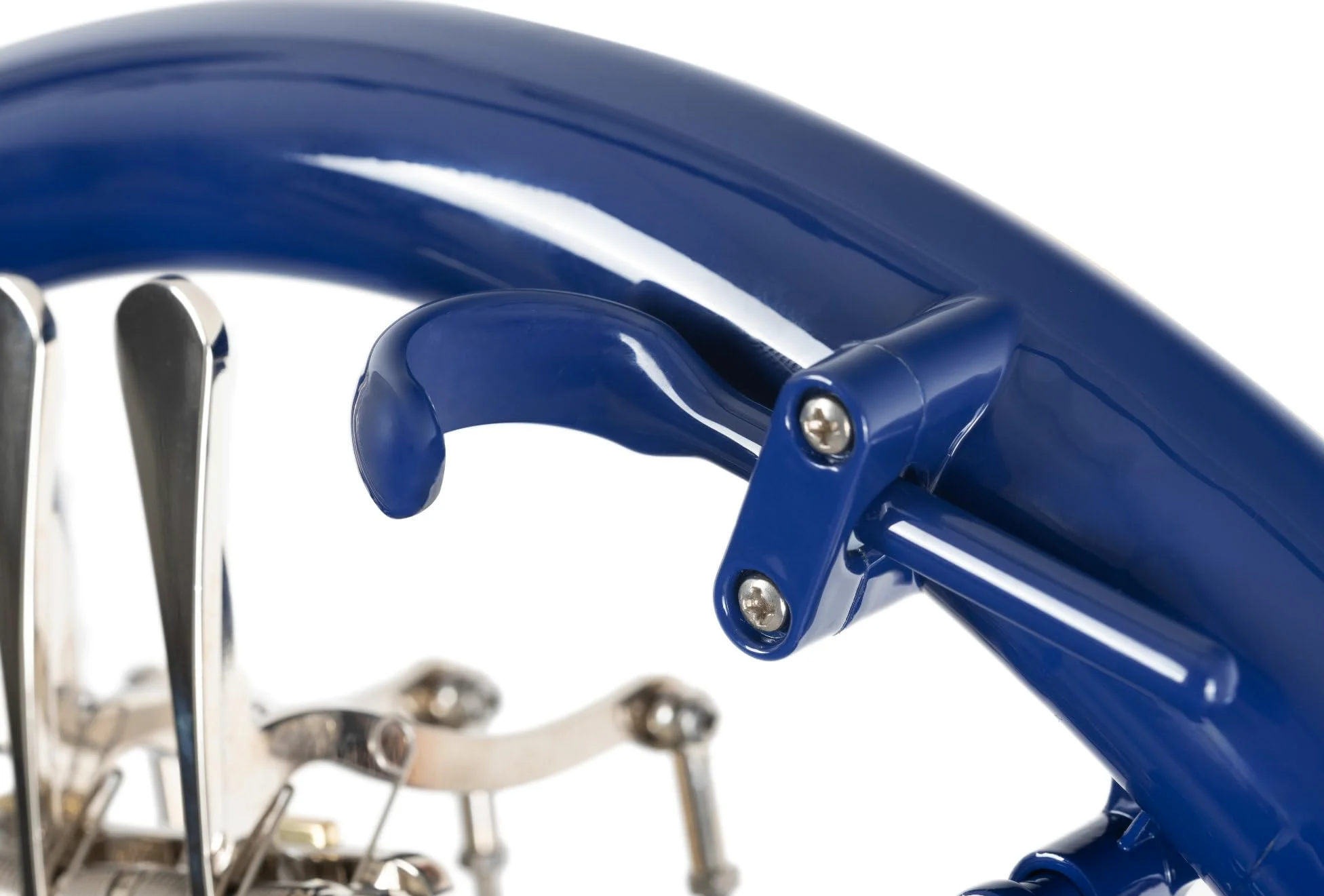 Classic Cantabile WH-20BL MardiBrass Corno Francese in plastica blu, con bocchino e custodia con spallacci. Per principianti e professionisti. Resistente, impermeabile, leggero e robusto.