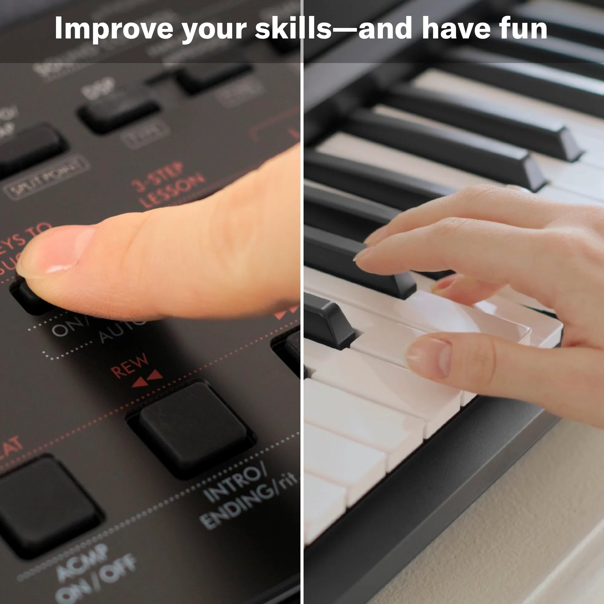 Yamaha PSR-EW320 - Tastiera Portatile per Principianti con 76 Tasti, 650 Voices, 48 Note di Polifonia, 260 Styles di Auto-Accompagnamento, 2 Lezioni Online con un Insegnante delle Scuole Yamaha