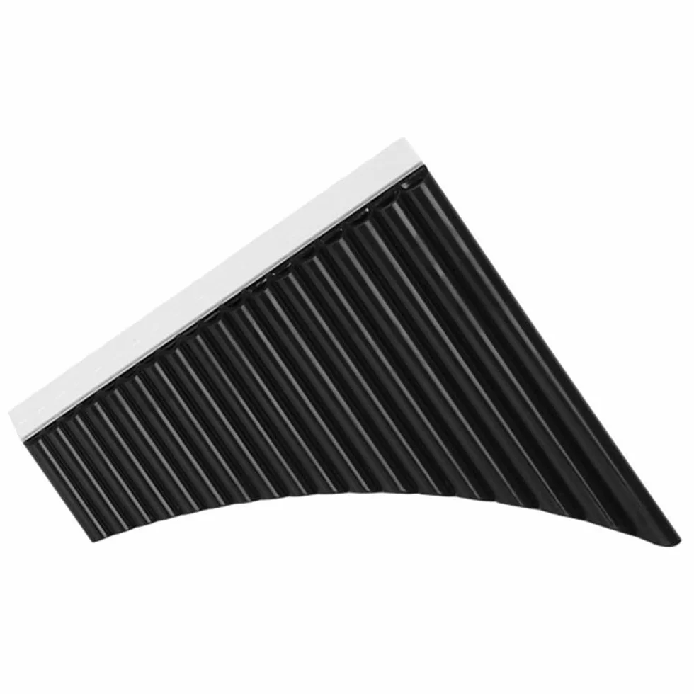 Flauto di Pan a 18 canne, 18 Pipes Pan Flauto C Chiave Pan Pipes Pan Pipes con bocchino Strumento a fiato per Studenti Principianti con Borsa per Il Trasporto