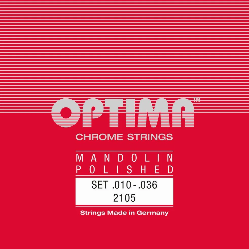 Optima Corde mandolino cromate lucide set 2105