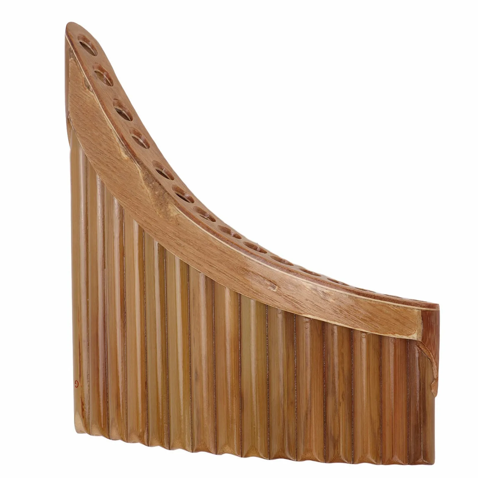 Strumento Musicale Tradizionale Cinese Flauto di Pan di bambù Flauto di Pan, di Pan di bambù Chiave G di per Principianti per Tubi di da (Mano sinistra)