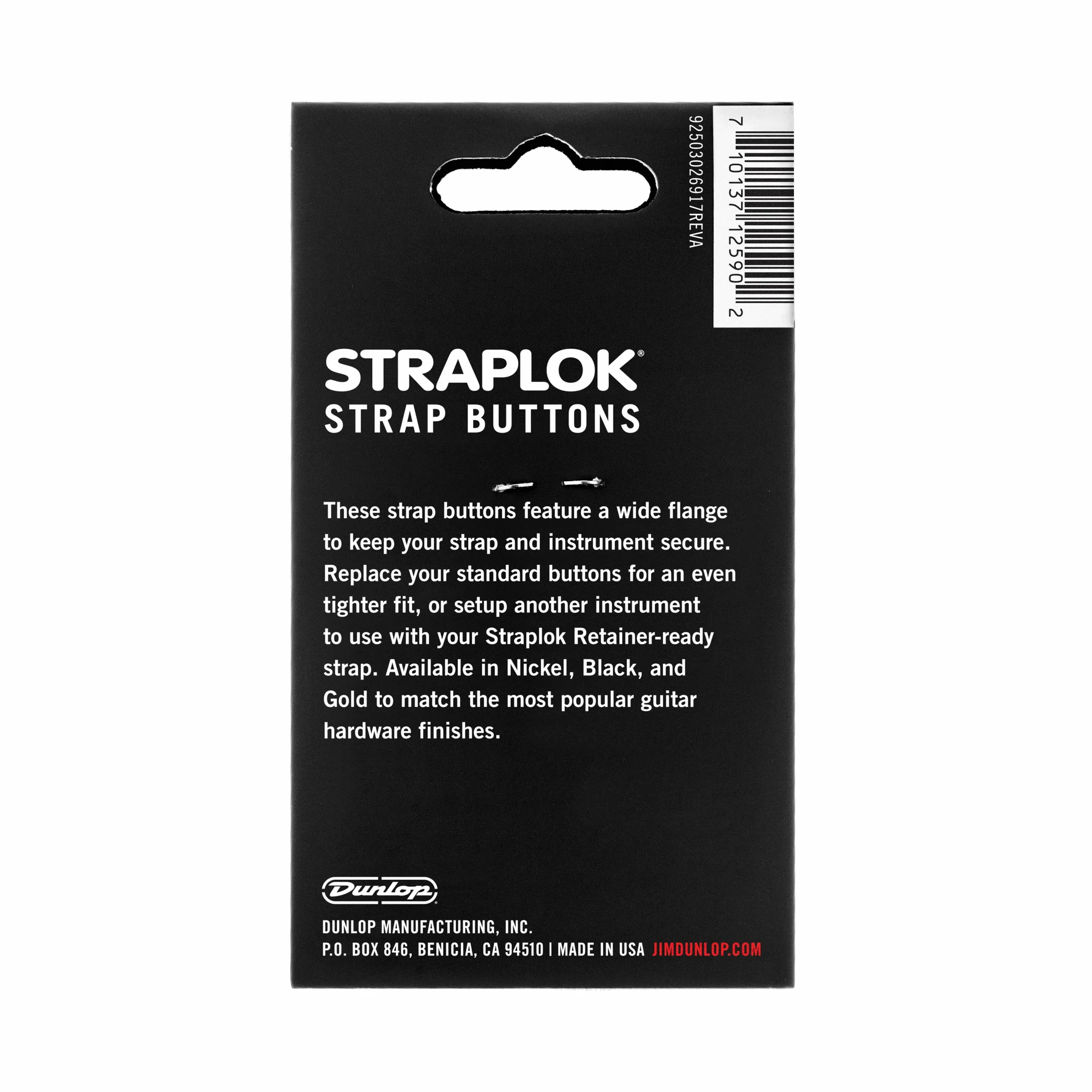 Jim Dunlop Straploks (2PSLS031N)