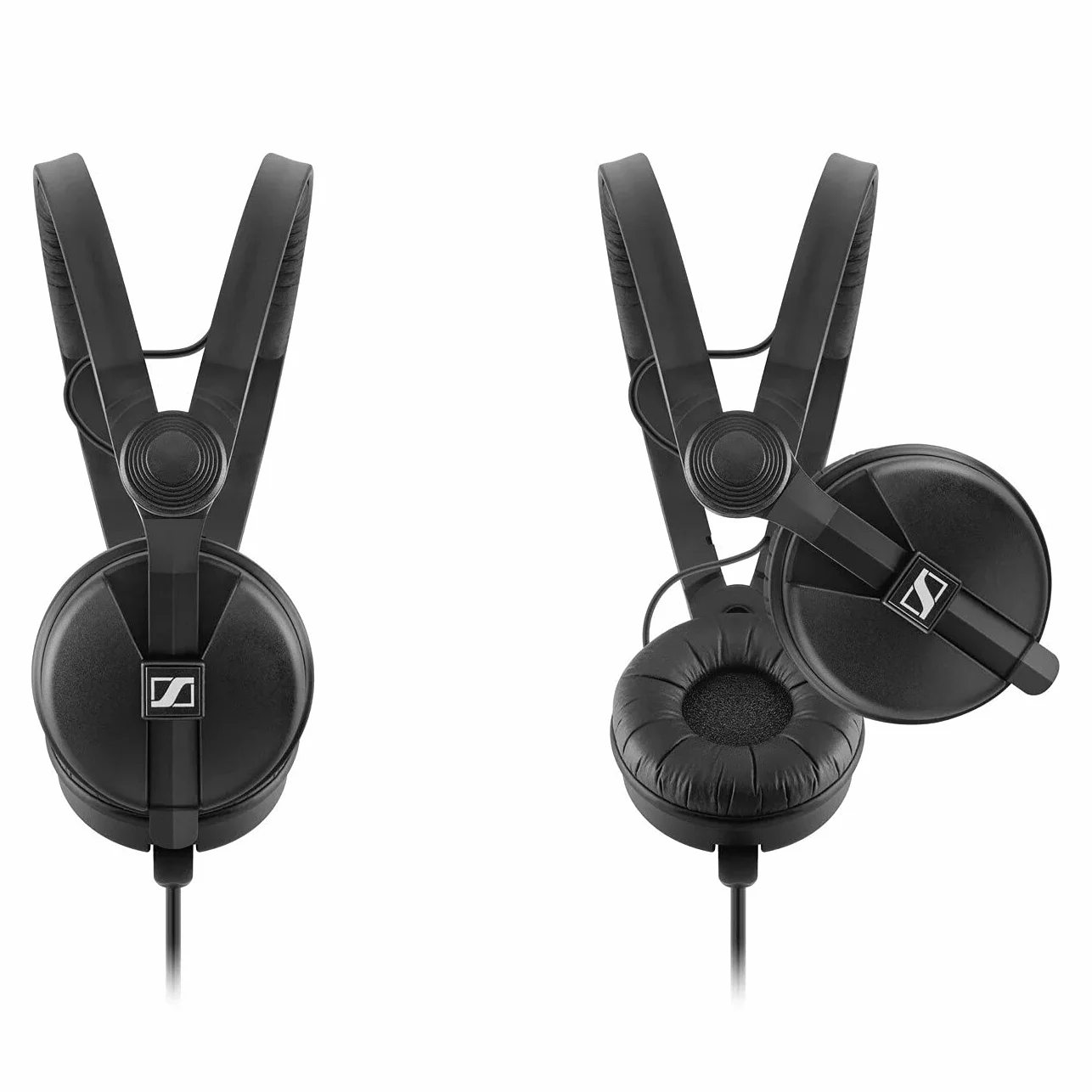 Sennheiser HD 25 Black Supraaural headphone - headphones (Supraaural, 16 - 220000 Hz, 120 dB, 70 Ω, Wired, 1.5 m)