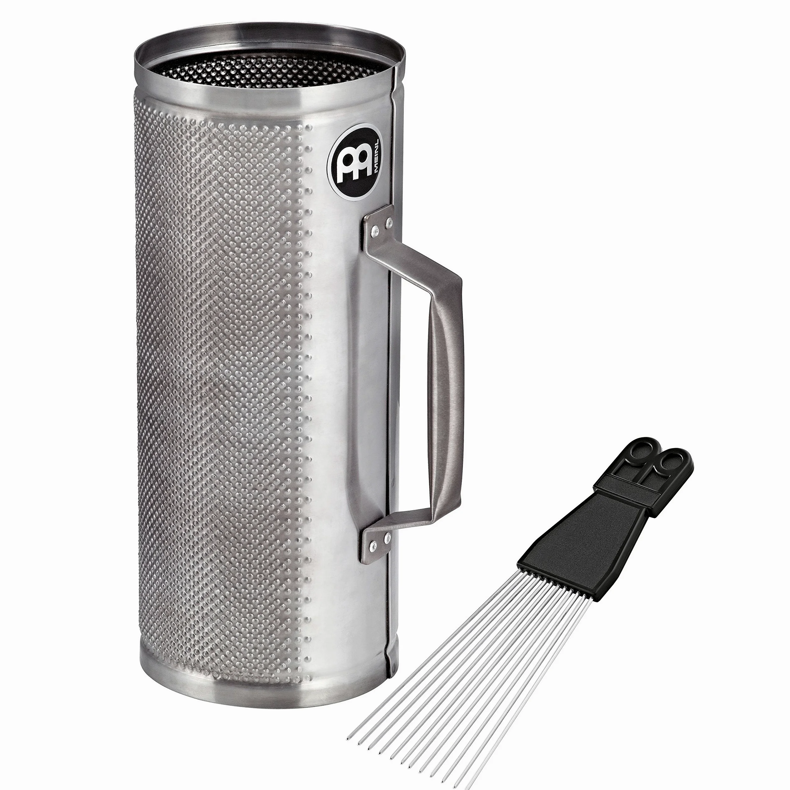 Meinl Merengue GüiraMGU1, Brushed Steel, incl. Scraper - Guiro