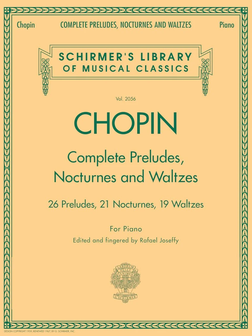 Complete Preludes, Nocturnes and Waltzes: 26 Preludes, 21 Nocturnes, 19 Waltzes for Piano