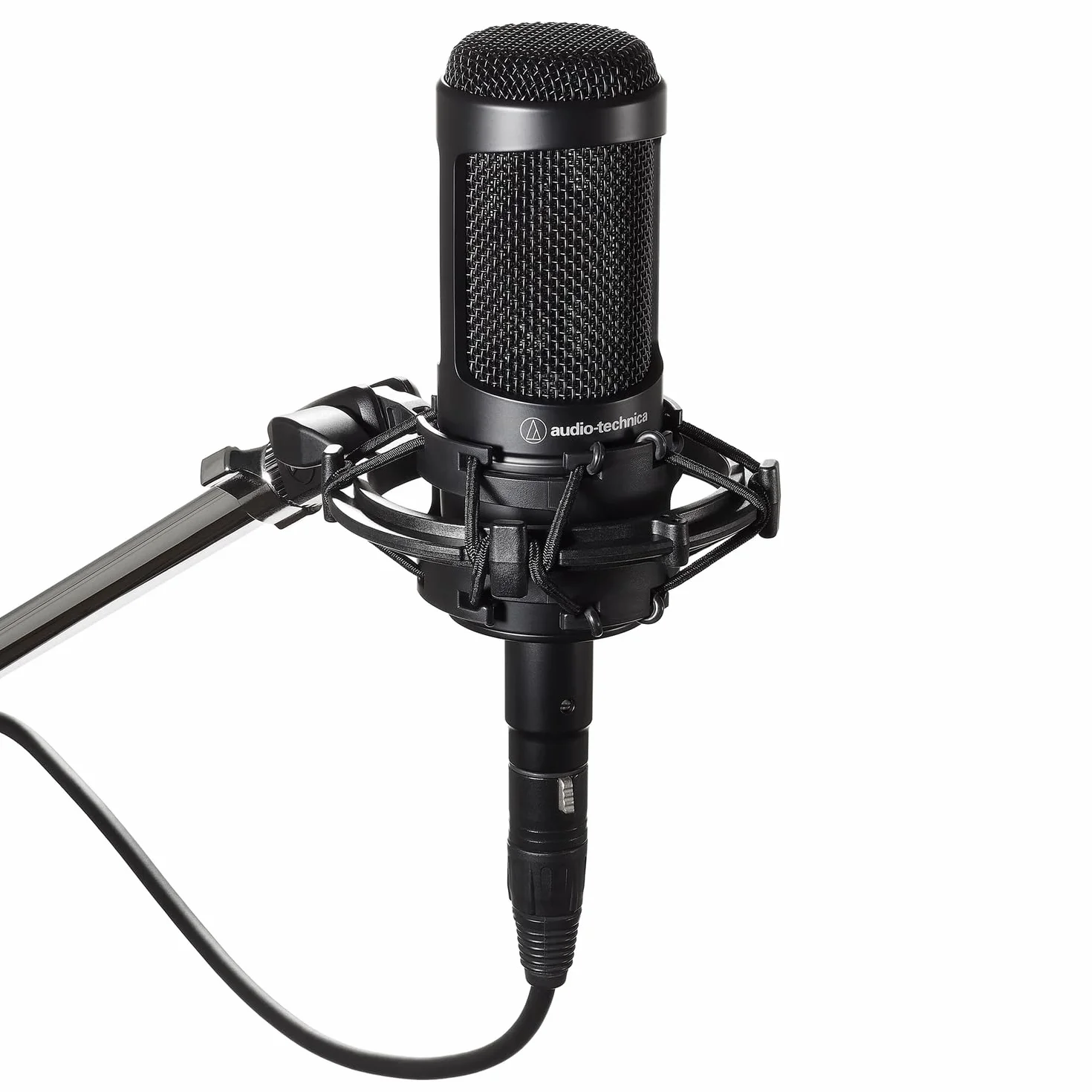 Audio-Technica AT2035 Microfono a condensatore cardioide per la registrazione audio domestica, progetti musicali e sonori, applicazioni in studio professionale e spettacoli dal vivo.
