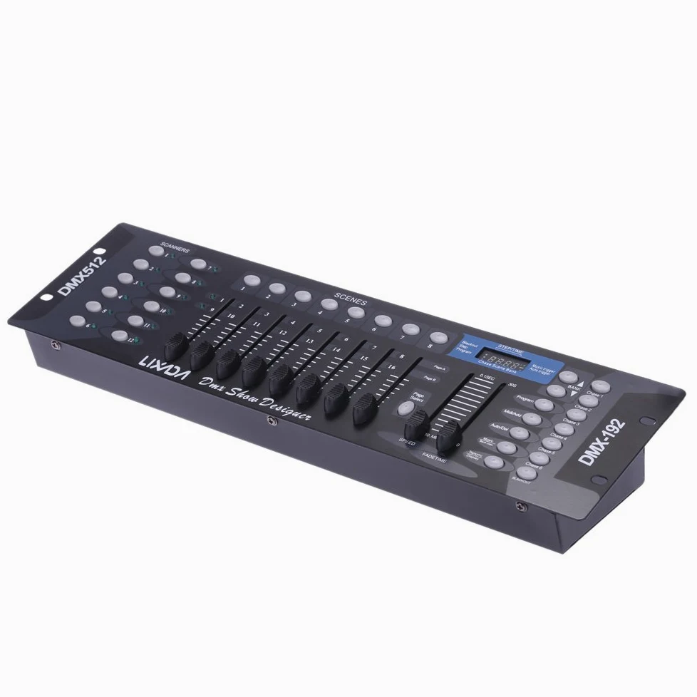 Lixada 192 Canali DMX512 Console Controllo Luce della Fase Discoteca DJ …