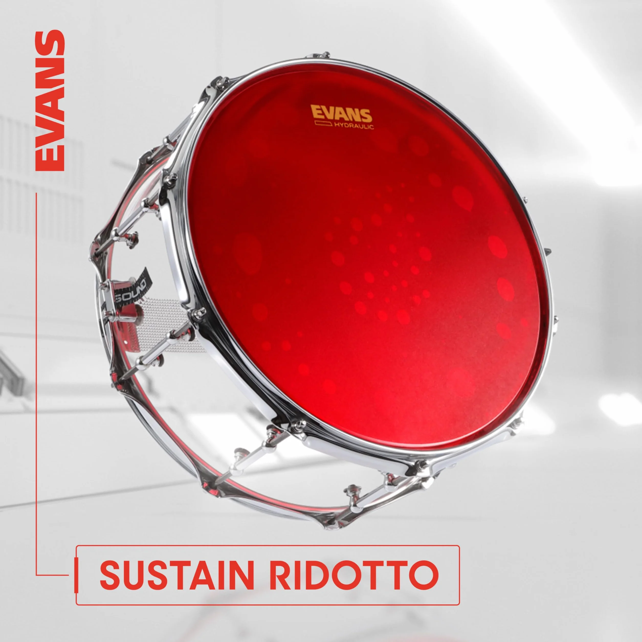 Evans ETP-HYDGL-S Confezione da 3 Pelli Idrauliche per Tom Rispettivamente di 12", 13" e 16 Standard, Trasparente
