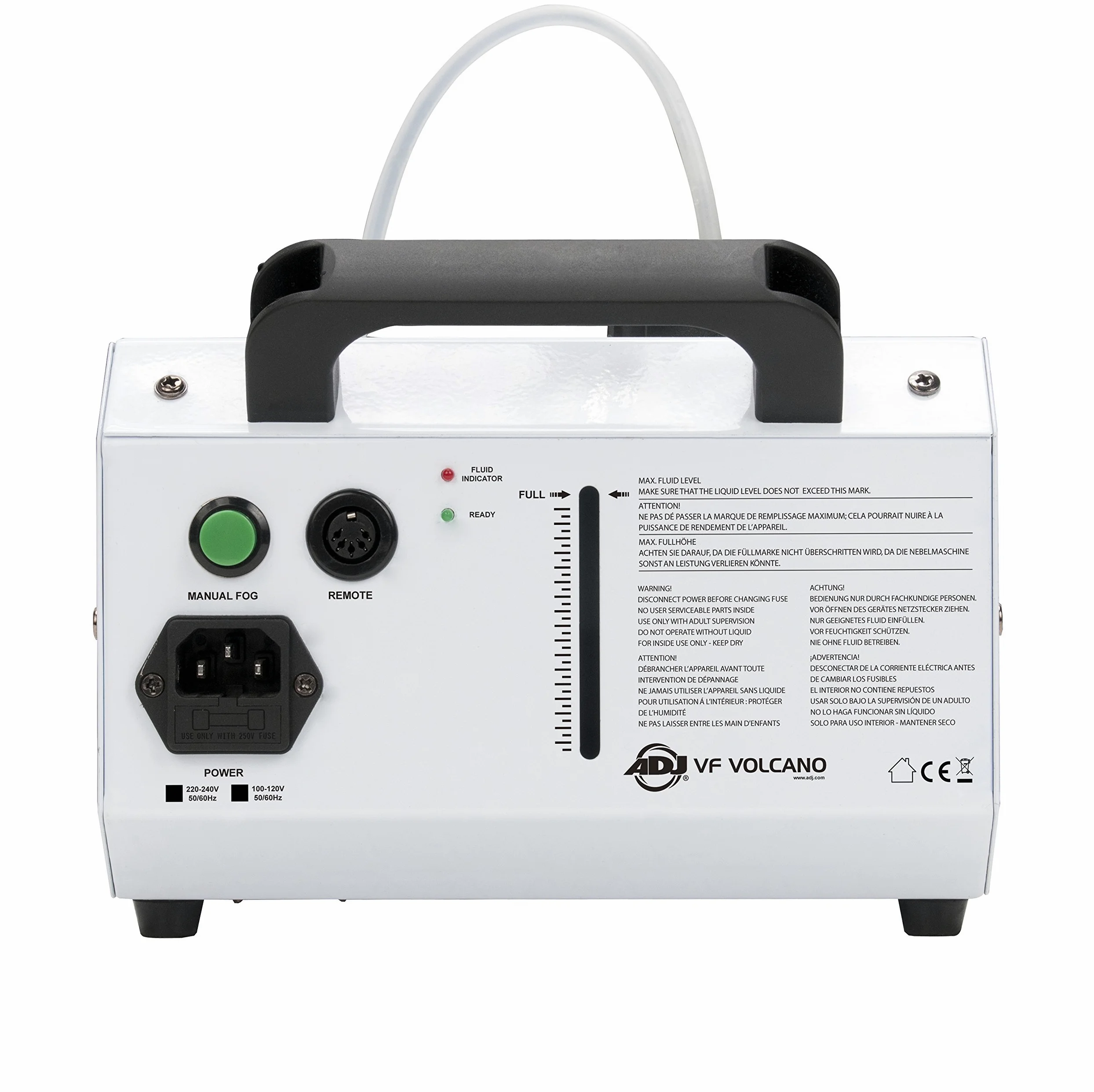 American DJ VF Volcano Macchina Del Fumo (Nebbia) Ad Emizione Verticale Da 750 Watt