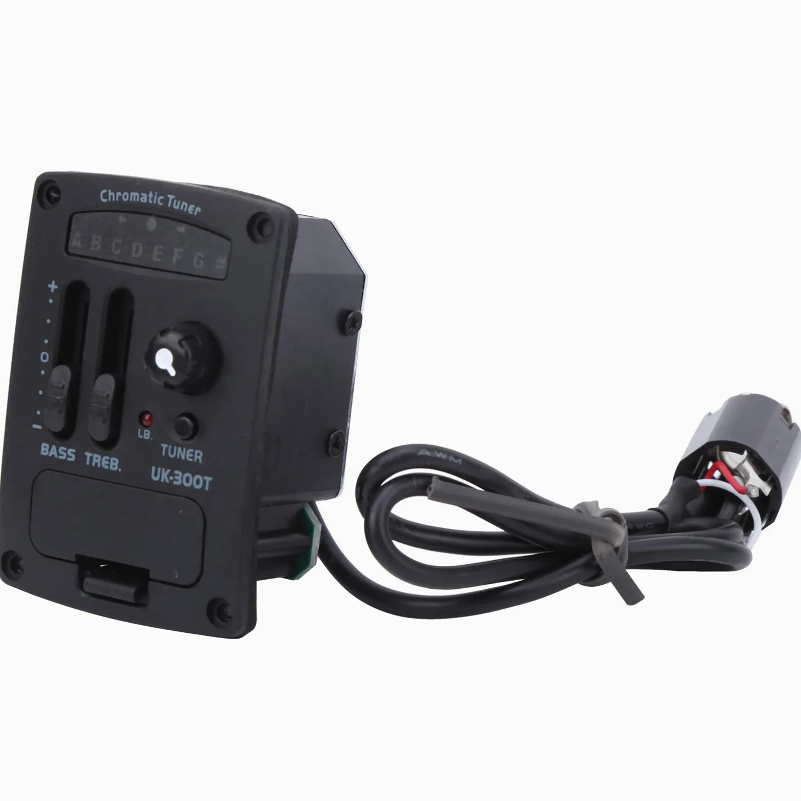 Ukulele Accessori, 2 Band EQ Amplificatore Equalizzatore Preamplificatore Pickup, for Ritiro, Pratica, In Registrazione