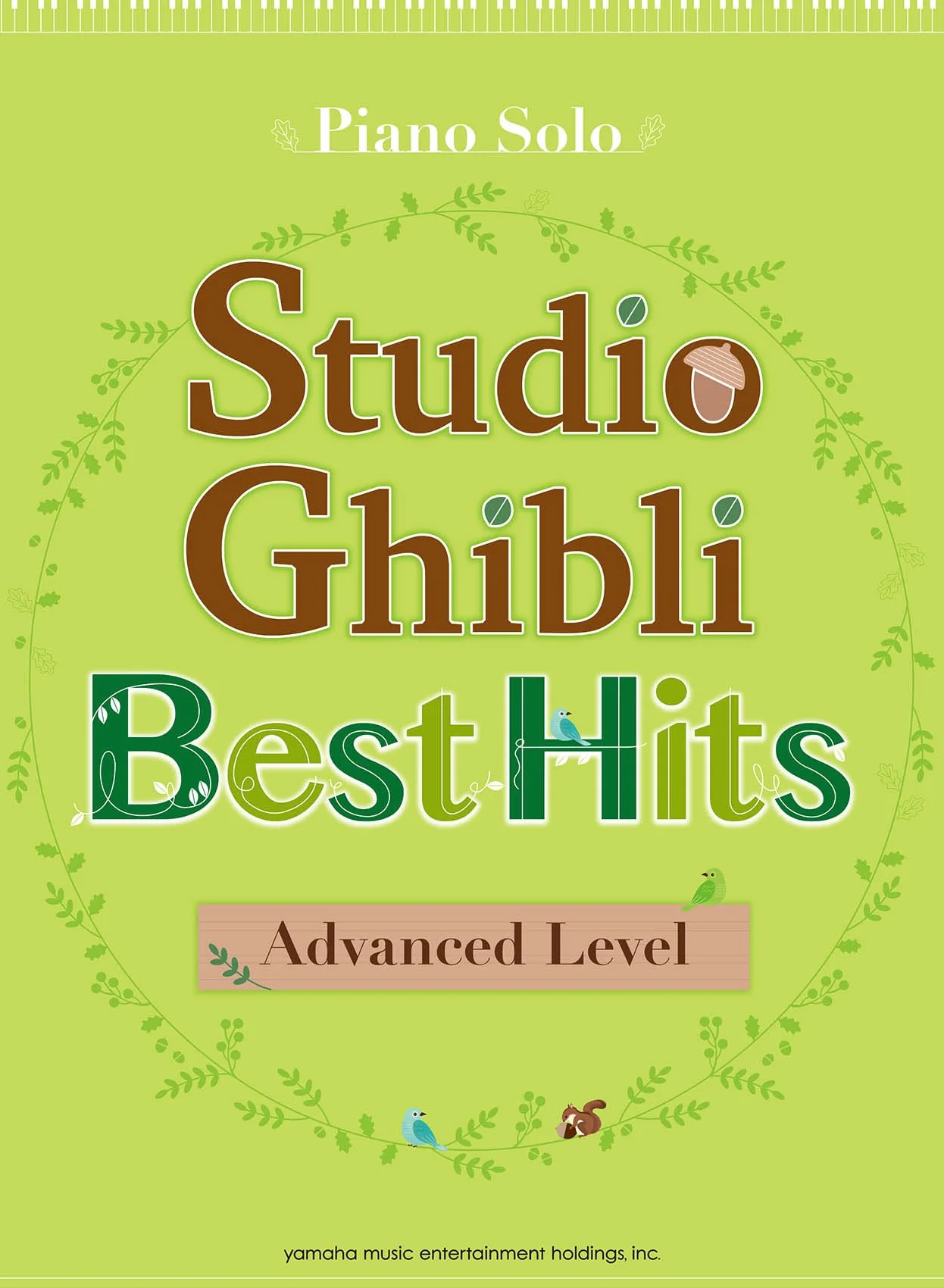 Studio ghibli best hit 10 advanced/english - niveau avance pour piano