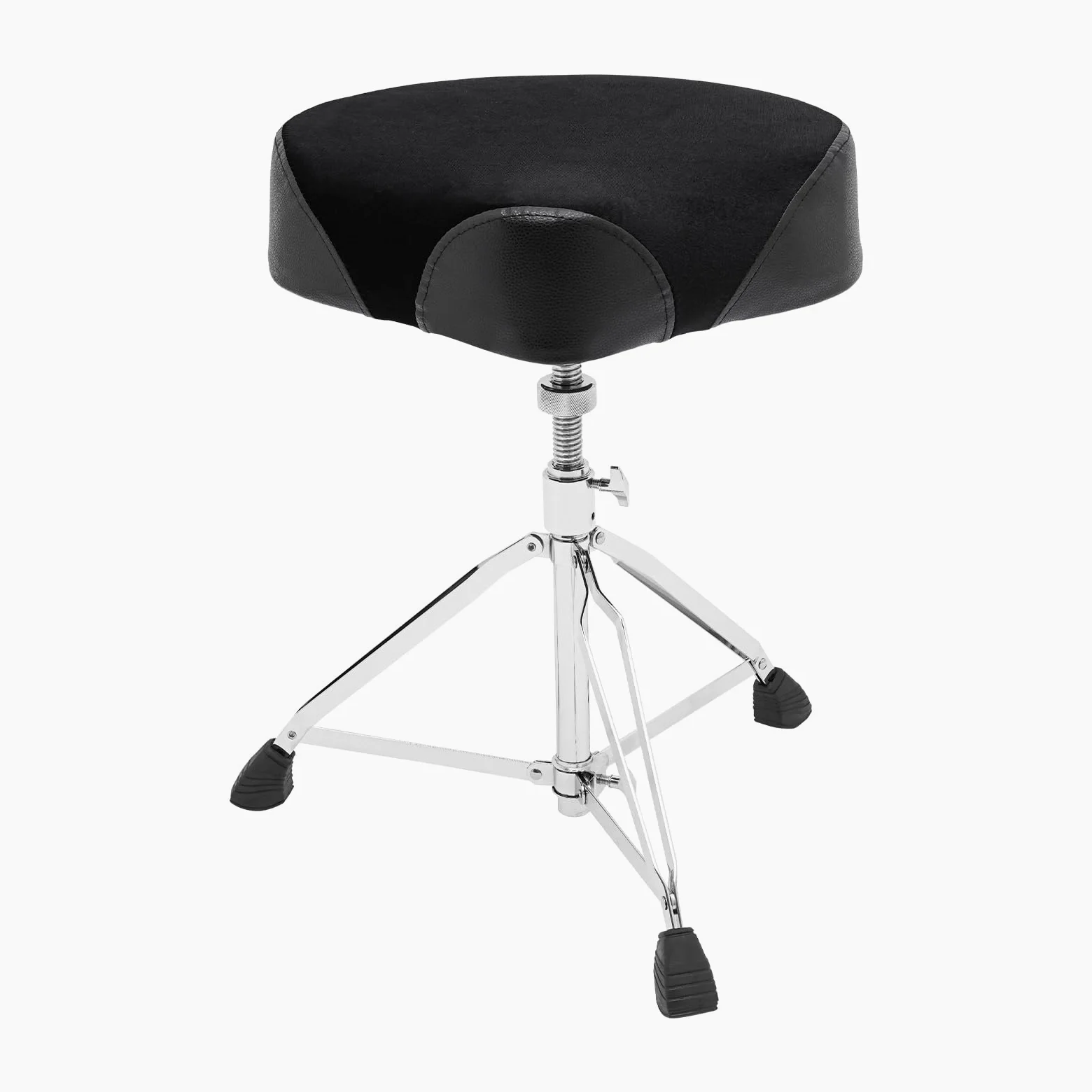 Sgabello con tamburo imbottito, pieghevole e portatile, sgabello per batteria, regolabile in altezza con imbottitura, sgabello per batteria con piedini antiscivolo