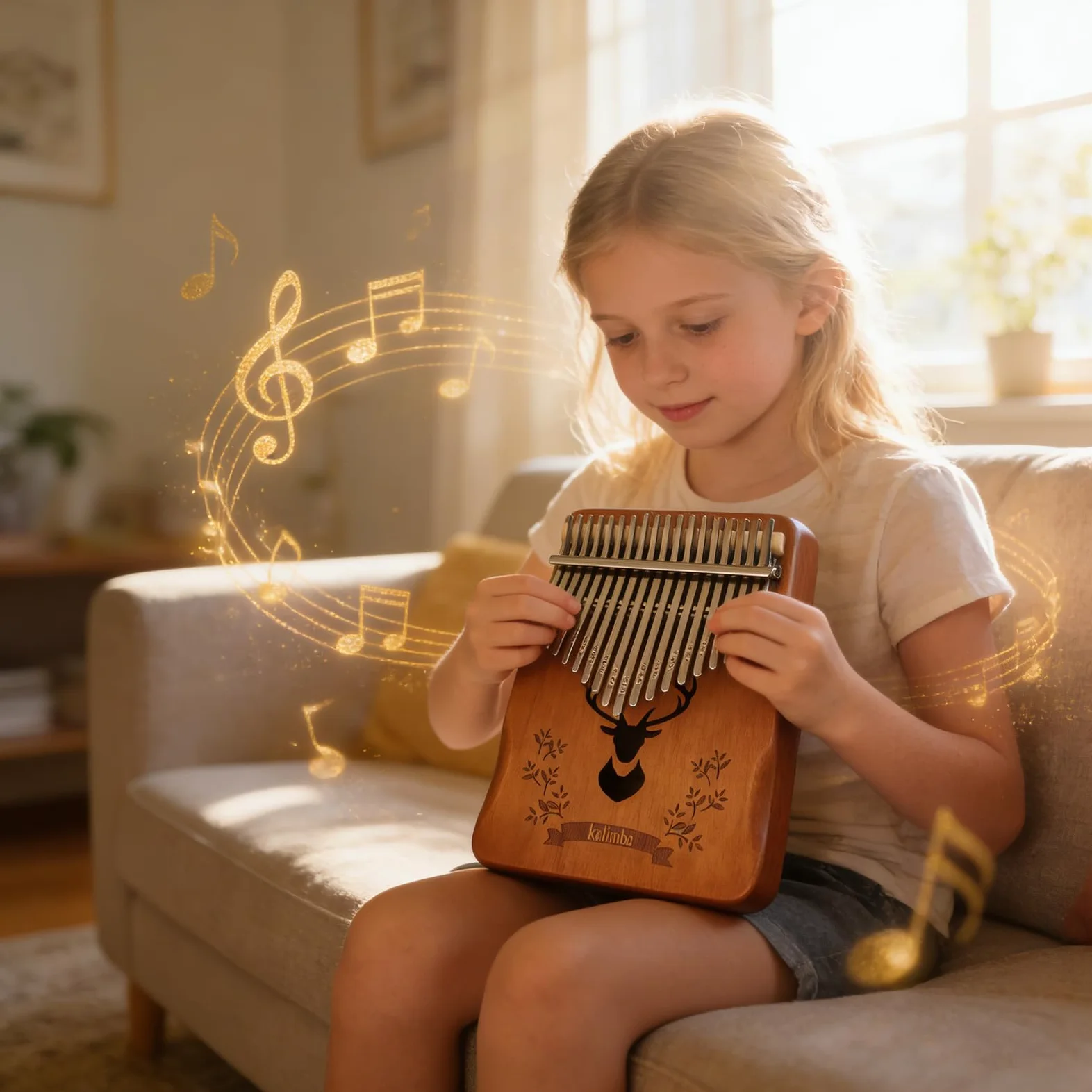 Kalimba, pianoforte da 21 pollici, armonie ricche di alta qualità per principianti e uso da viaggio