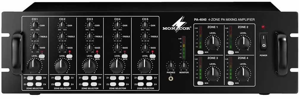 MONACOR AMPLIFICATORE PA 4040 PA Mixing