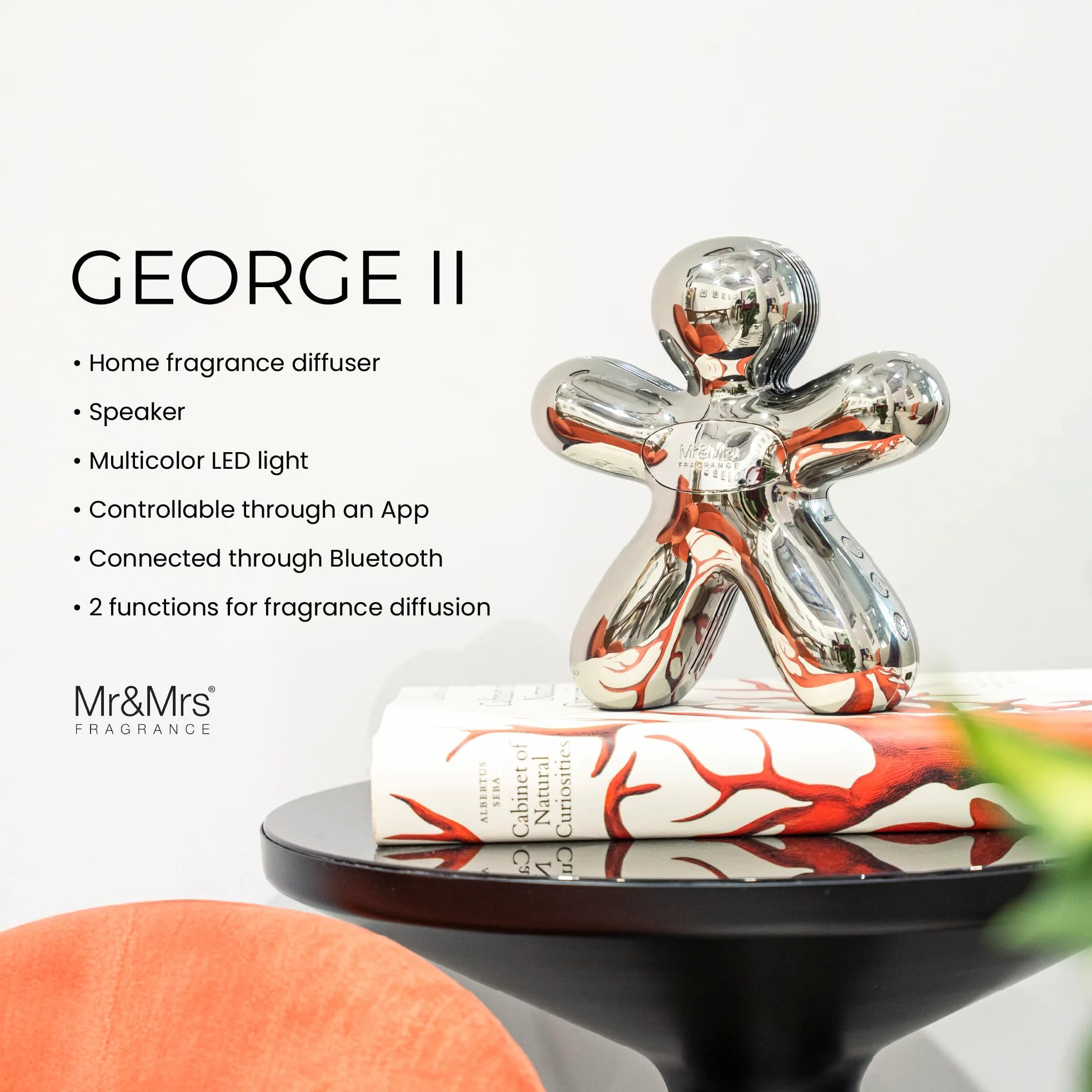 MR. & MRS FRAGRANCE GEORGE II SPEAKER WHITE